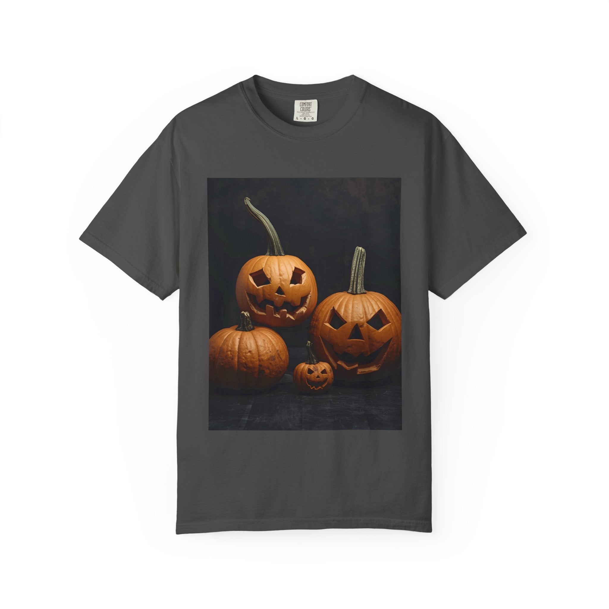 Halloween Pumpkin Graphic Tee, Unisex T-Shirt, Fall Fashion, Cozy Casual Wear, Spooky Season Apparel, Autumn Vibes