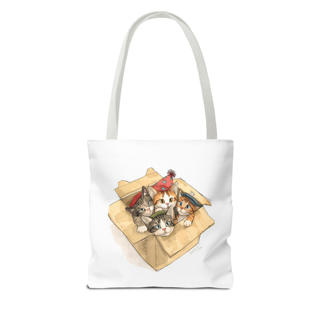 Cute Kittens Tote Bag (AOP)