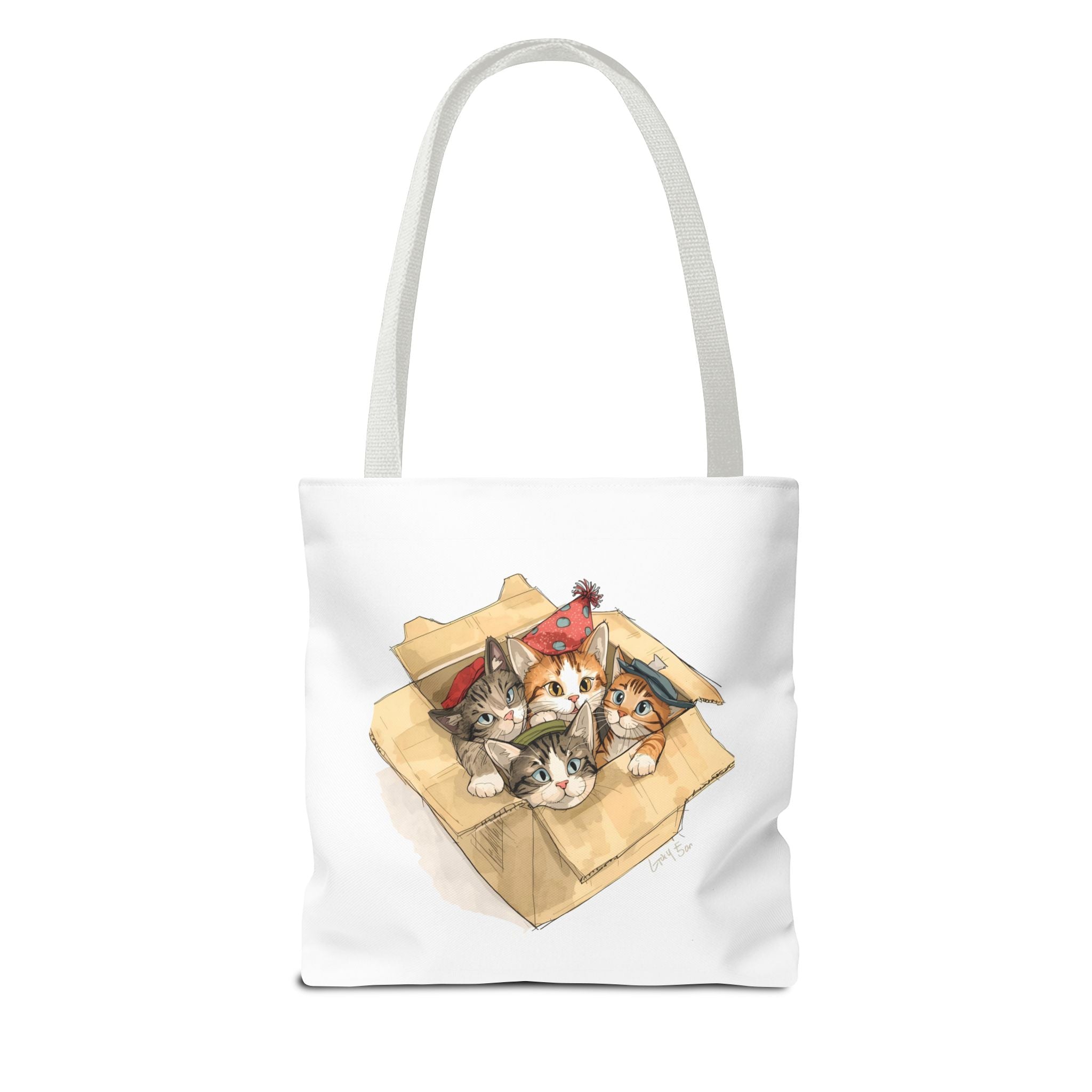 Cute Kittens Tote Bag (AOP)