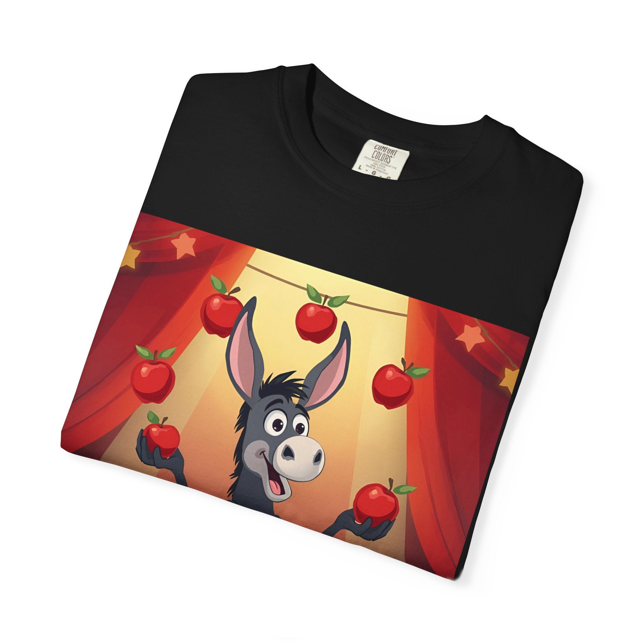 Donkey Cartoon T-Shirt for Fun Lovers, Perfect for Gifts, Casual Wear, Birthday Parties, Animal Theme, Unique Style