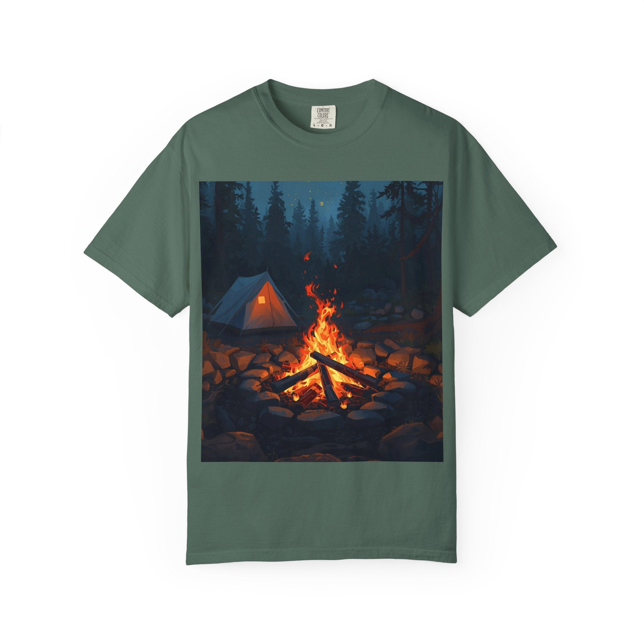 Cozy Campfire Unisex Garment-Dyed T-shirt