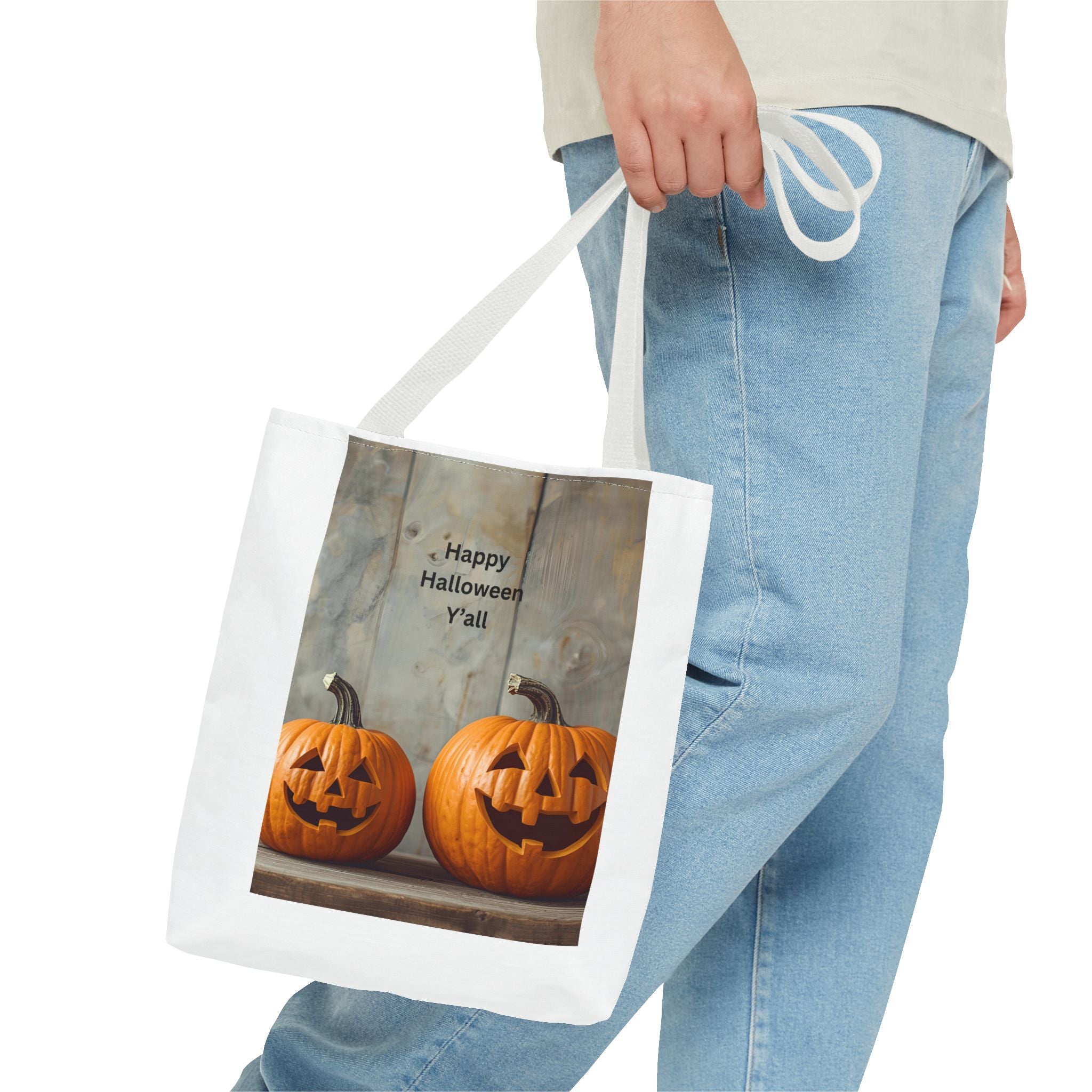 Halloween Pumpkin Tote Bag, Perfect for Fall Celebrations, Trick or Treating, Seasonal Gifts, Cute Halloween Decor, Eco-Friendly Carryall