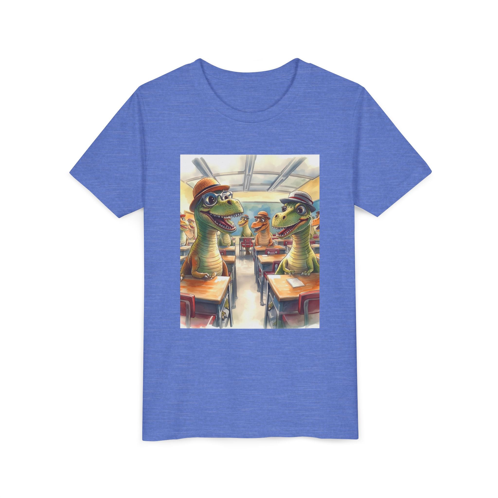 Dinosaur Classroom Youth Short Sleeve Tee