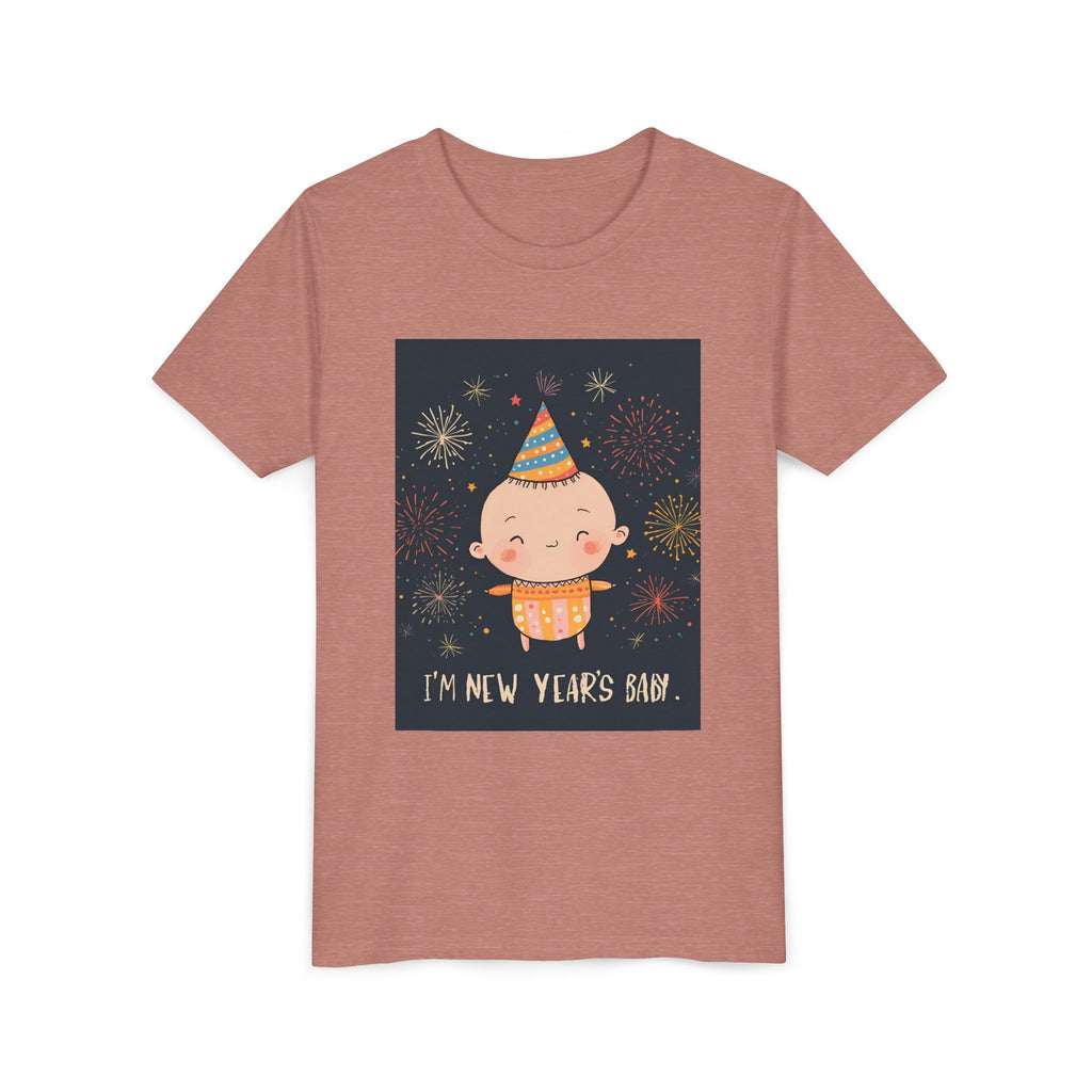 I Am A New Years Baby Youth Short Sleeve Tee