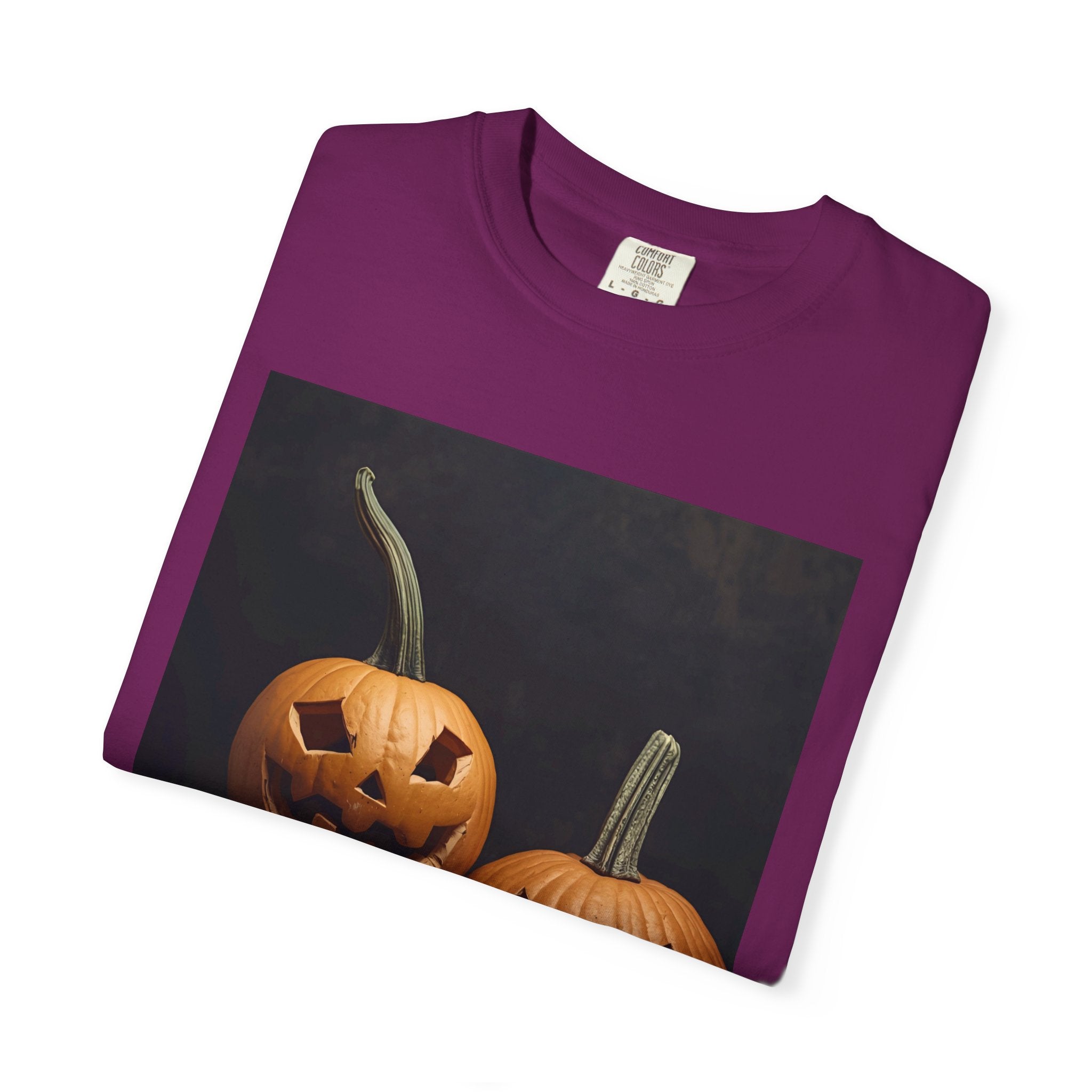 Halloween Pumpkin Graphic Tee, Unisex T-Shirt, Fall Fashion, Cozy Casual Wear, Spooky Season Apparel, Autumn Vibes