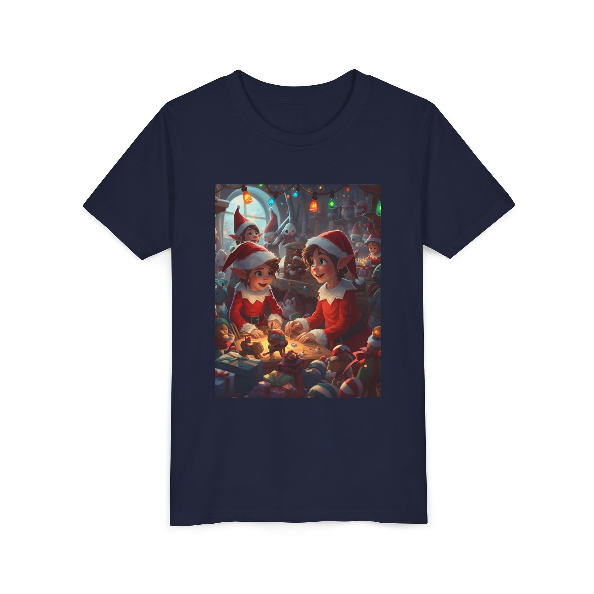 Christmas Elf Youth Short Sleeve Tee