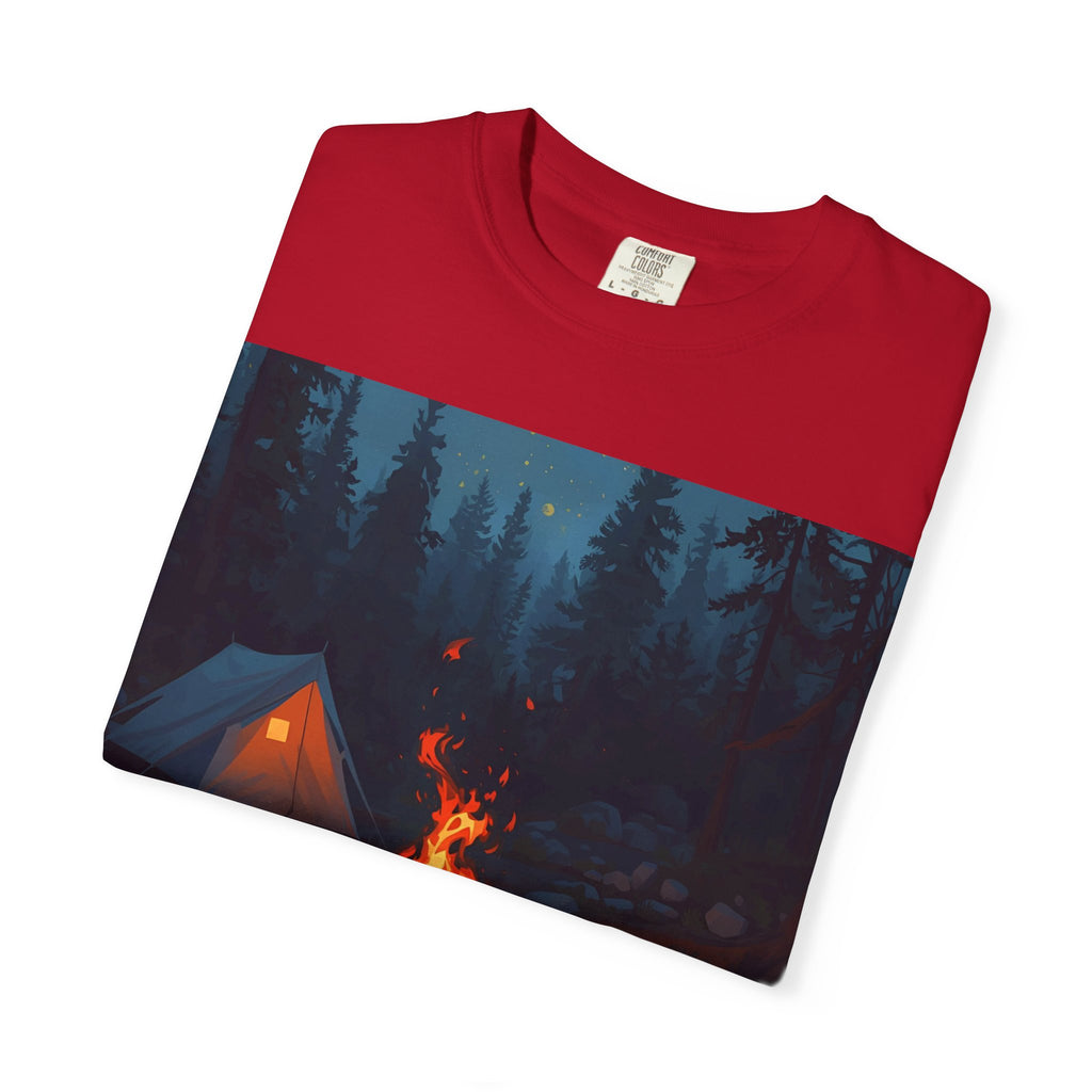 Cozy Campfire Unisex Garment-Dyed T-shirt