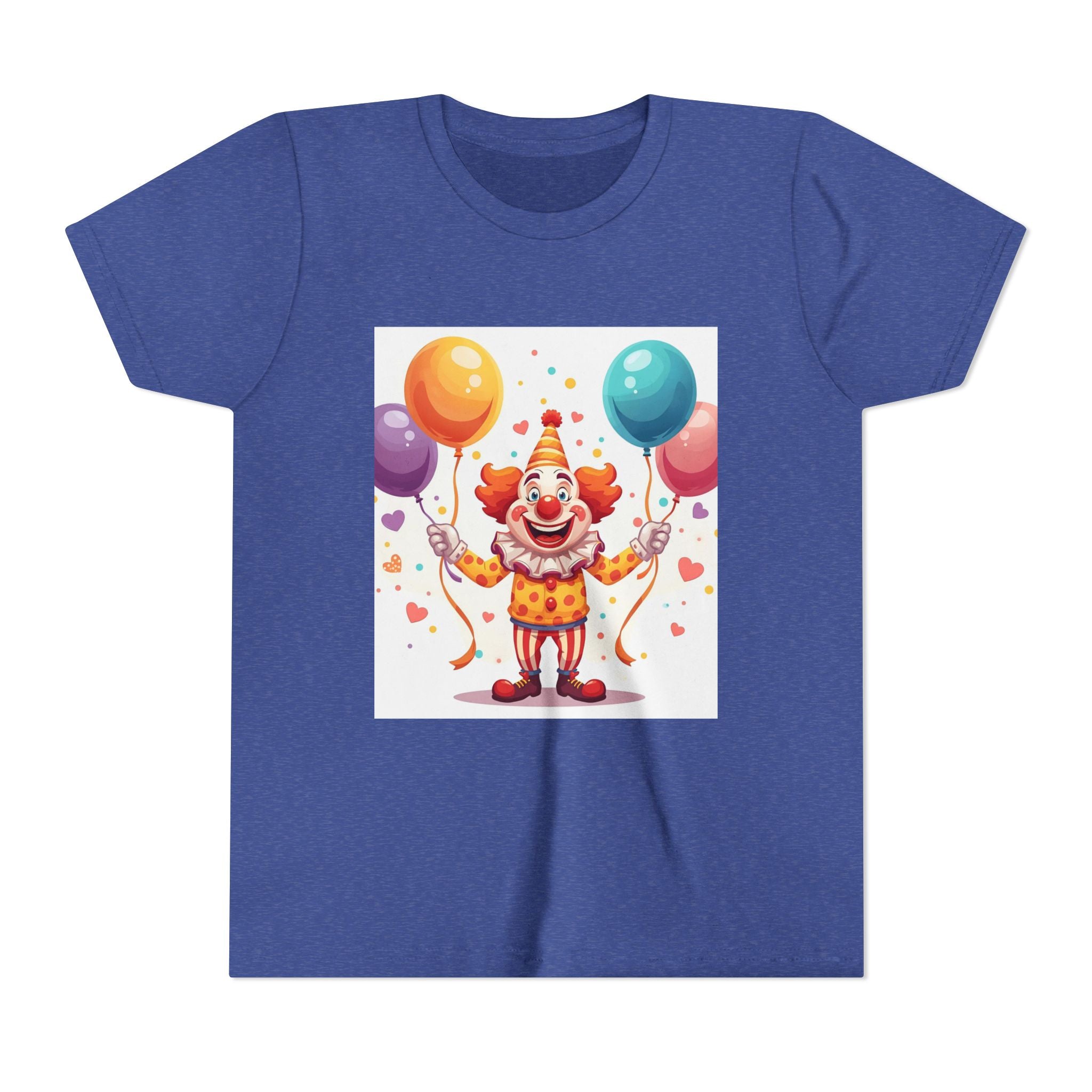 Funny Clown Youth Short Sleeve Tee