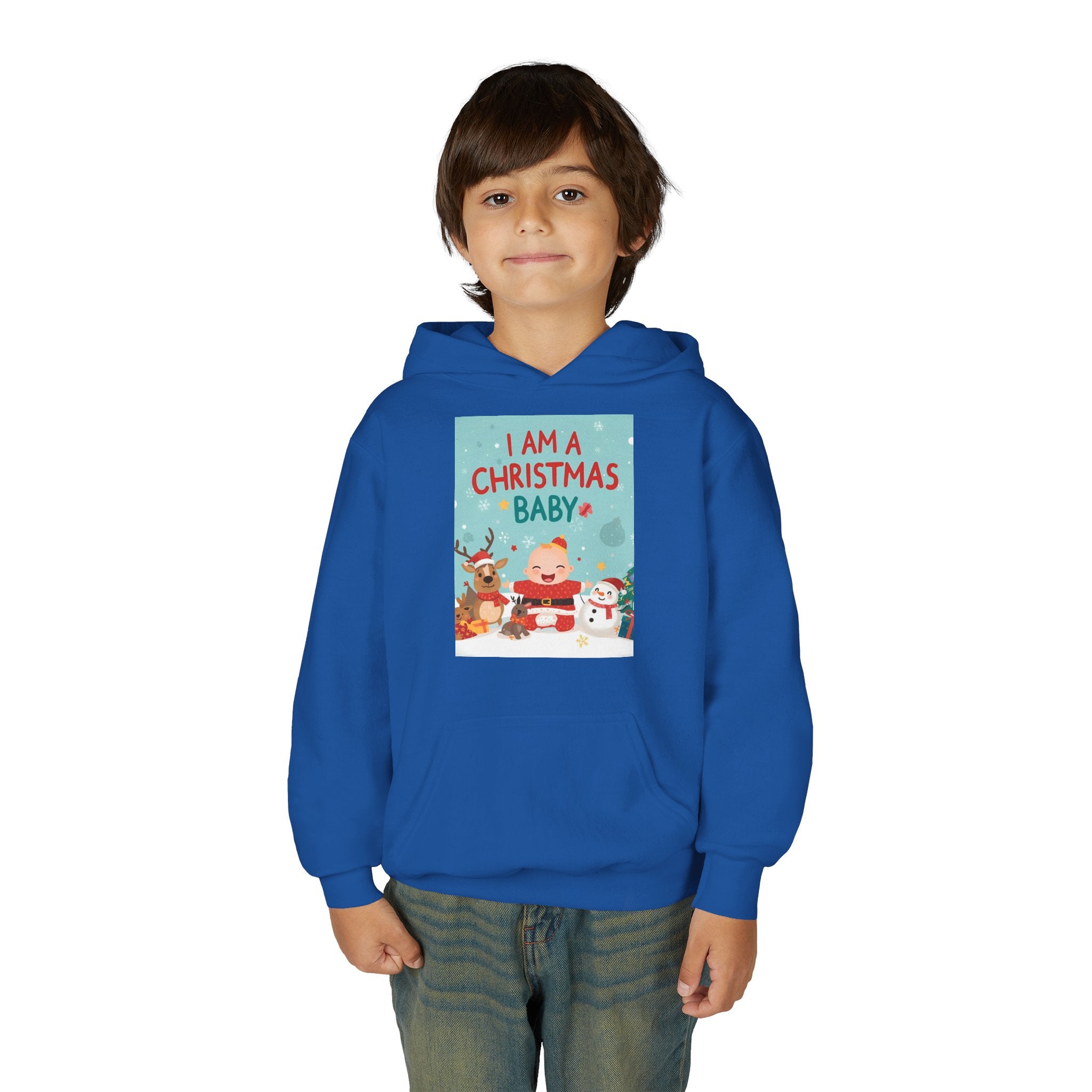 Christmas Youth Heavy Blend Hooded Sweatshirt