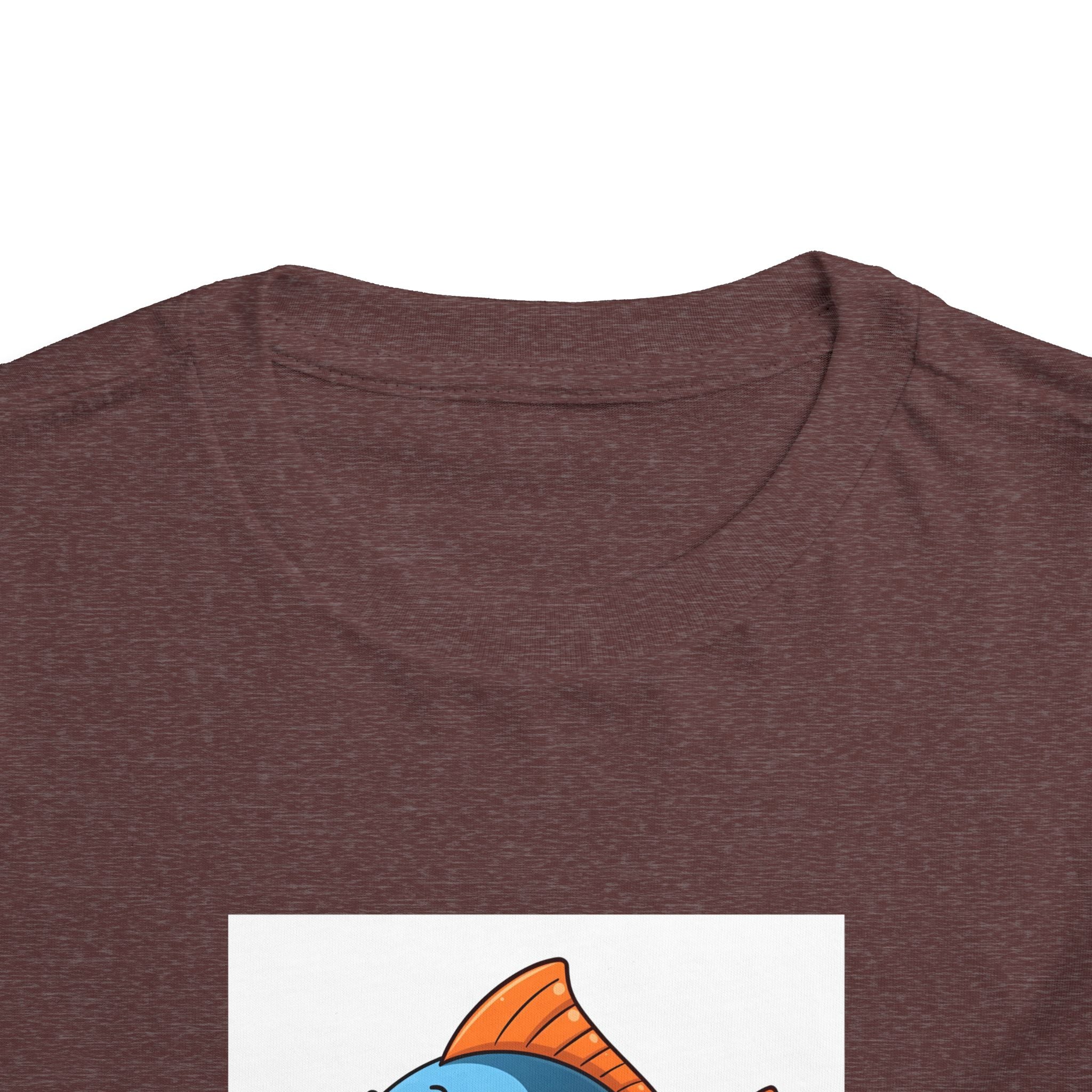 Here Fishy Fishy Fishy Toddler Short Sleeve Tee