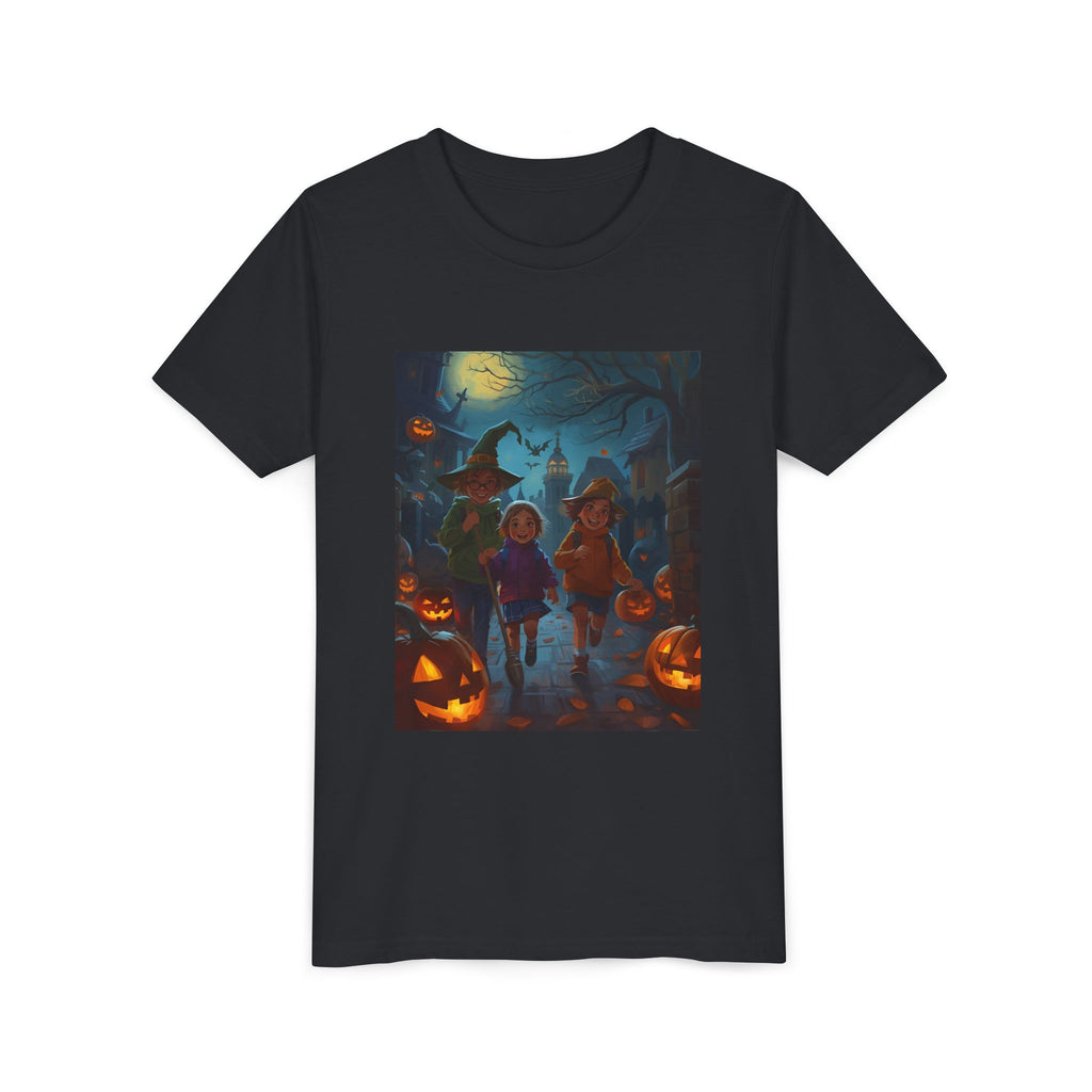 Spooky Halloween Youth Tee | Fun Kids Shirt for Halloween Parties, Trick-or-Treating, Fall Celebrations, Spooky Vibes, Cute Costumes
