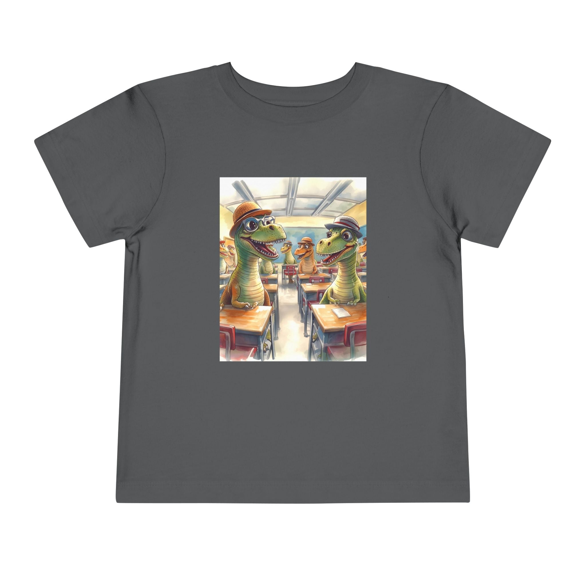 Dinosaur Classroom Toddler Tee - Fun Dino Shirt, Kids T-Shirt, Dinosaur Humor Tee, Cute Short Sleeve Top, Birthday Gift