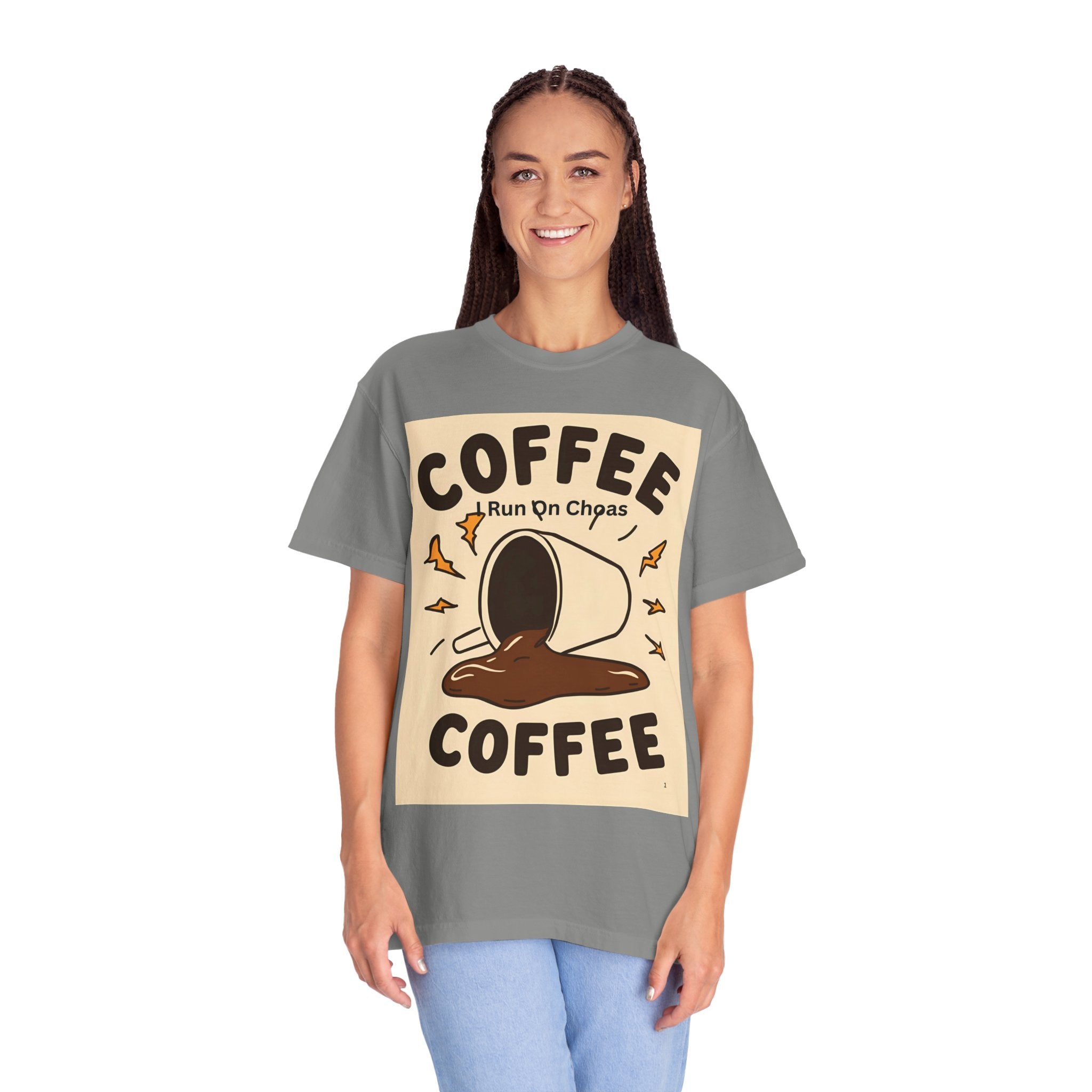 Coffee Coffee Unisex Garment-Dyed T-shirt