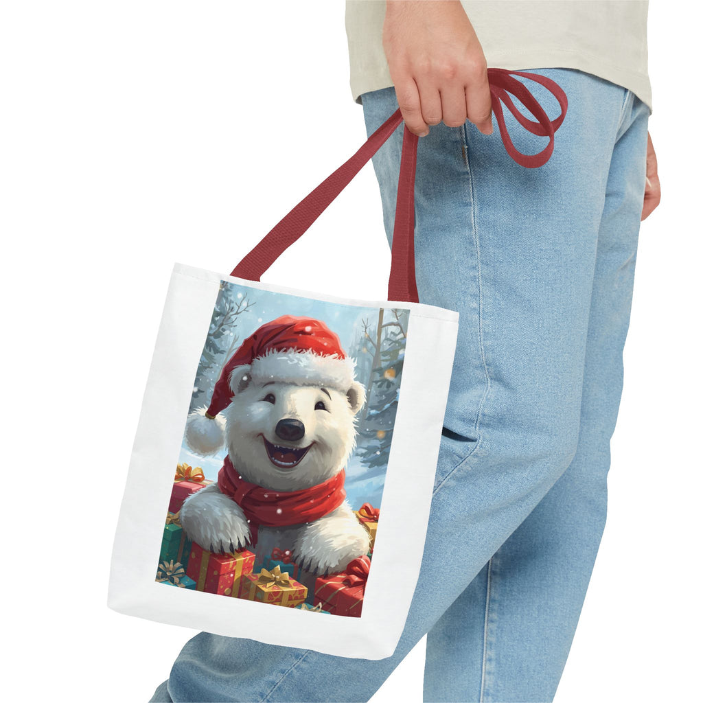 Christmas Bear Tote Bag (AOP)