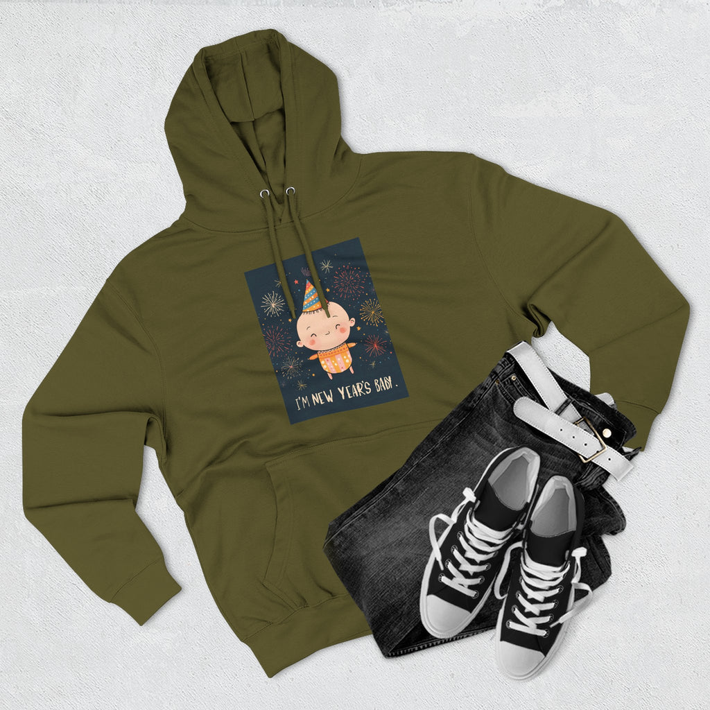 New Year's Celebration Fleece Hoodie, Cozy Holiday Wear, Funny Hoodie Gift, Festive Sweatshirt, Comfy New Year's Outfit, Unique [...]