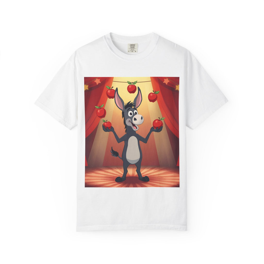 Donkey Cartoon T-Shirt for Fun Lovers, Perfect for Gifts, Casual Wear, Birthday Parties, Animal Theme, Unique Style