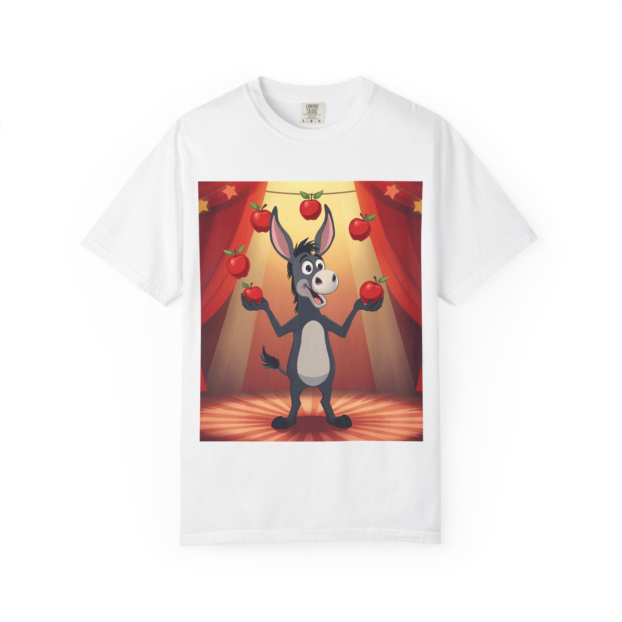 Donkey Cartoon T-Shirt for Fun Lovers, Perfect for Gifts, Casual Wear, Birthday Parties, Animal Theme, Unique Style