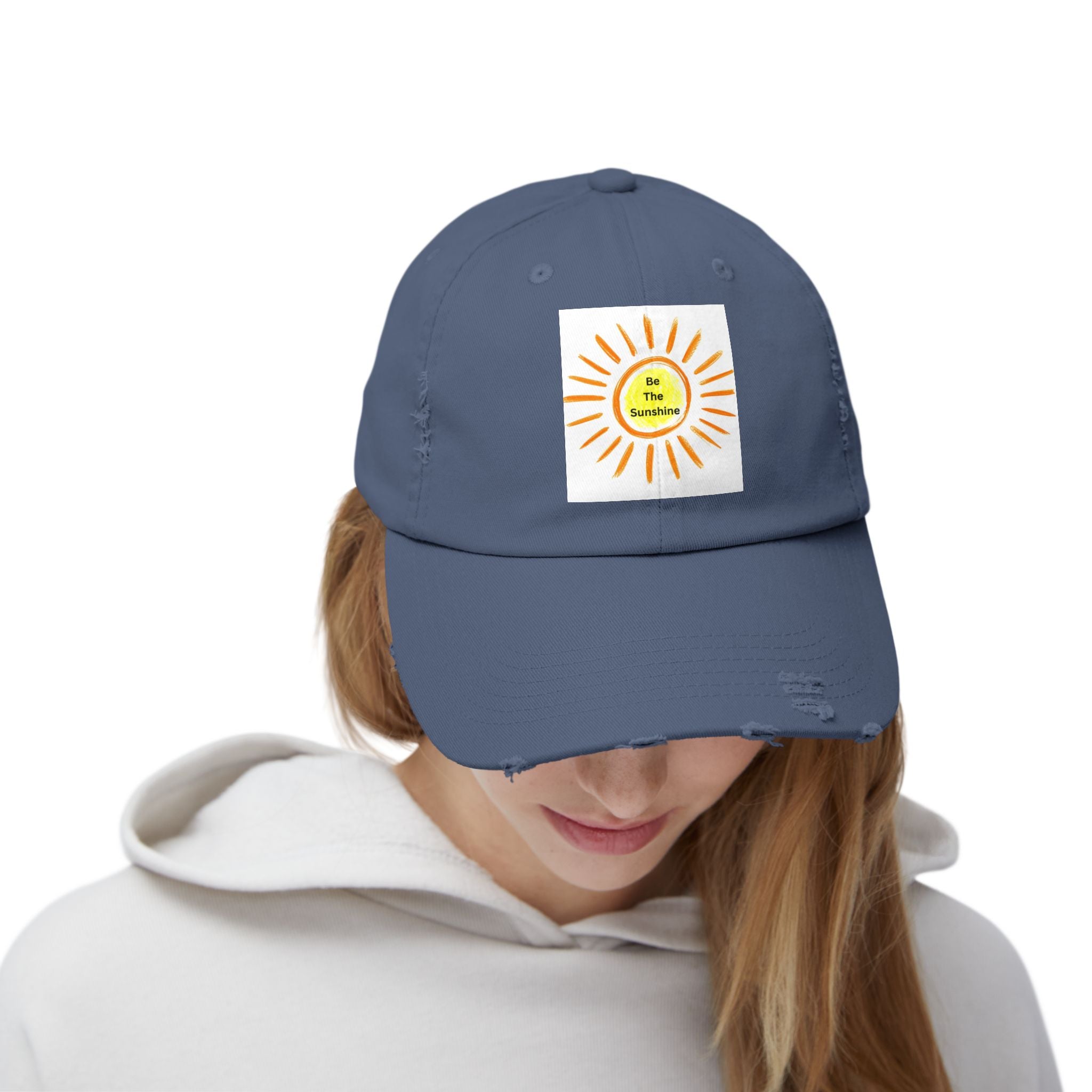 Be The Sunshine Unisex Distressed Cap