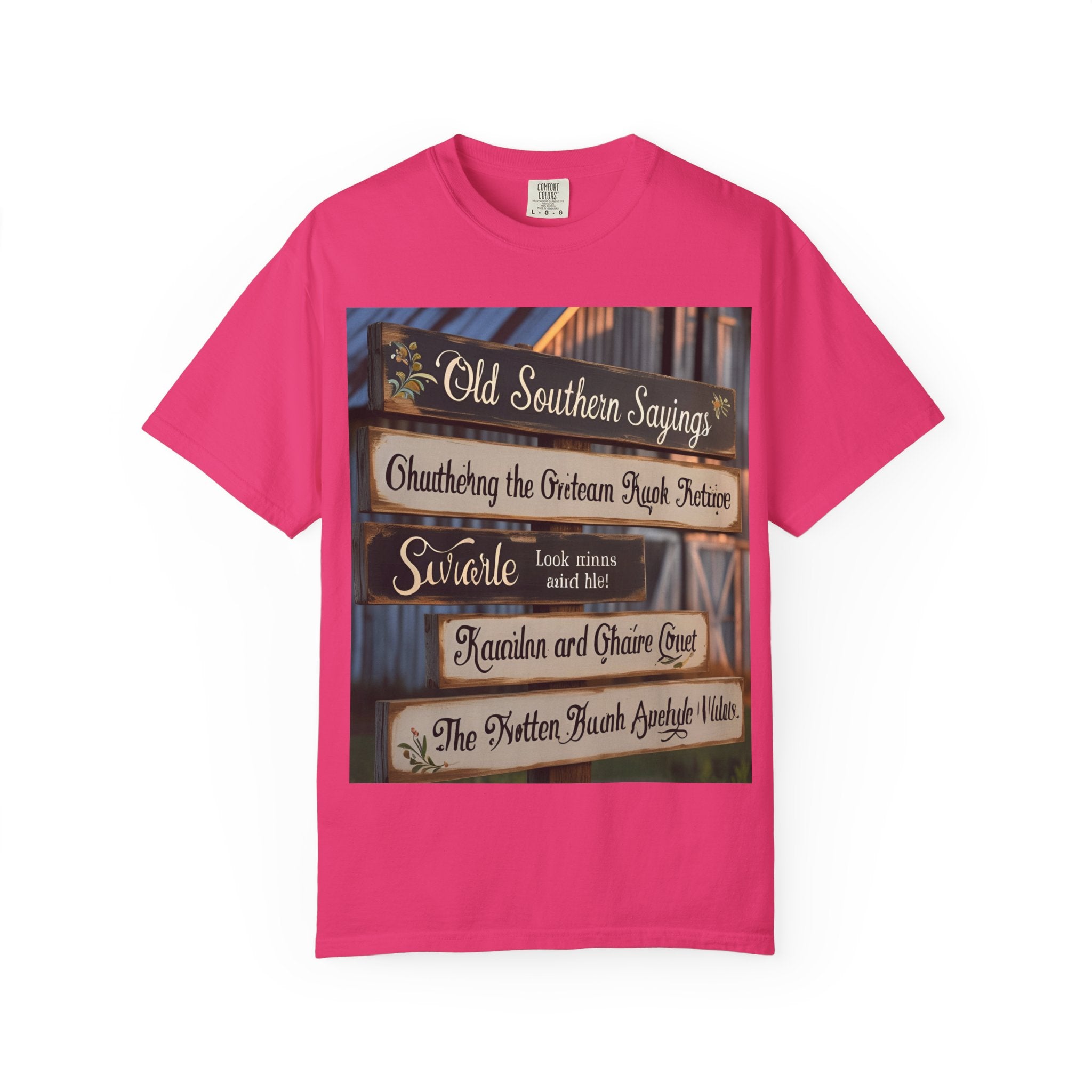 Old Southern Sayings Crossing Unisex T-shirt, Southern Pride Tee, Gift for Her/Him, Casual Wear, Vintage Style Shirt, Summer Wardrobe Essential