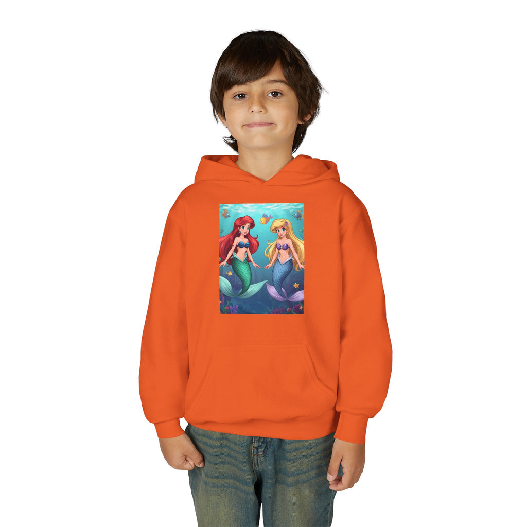 Mermaid Youth Heavy Blend Hooded Sweatshirt