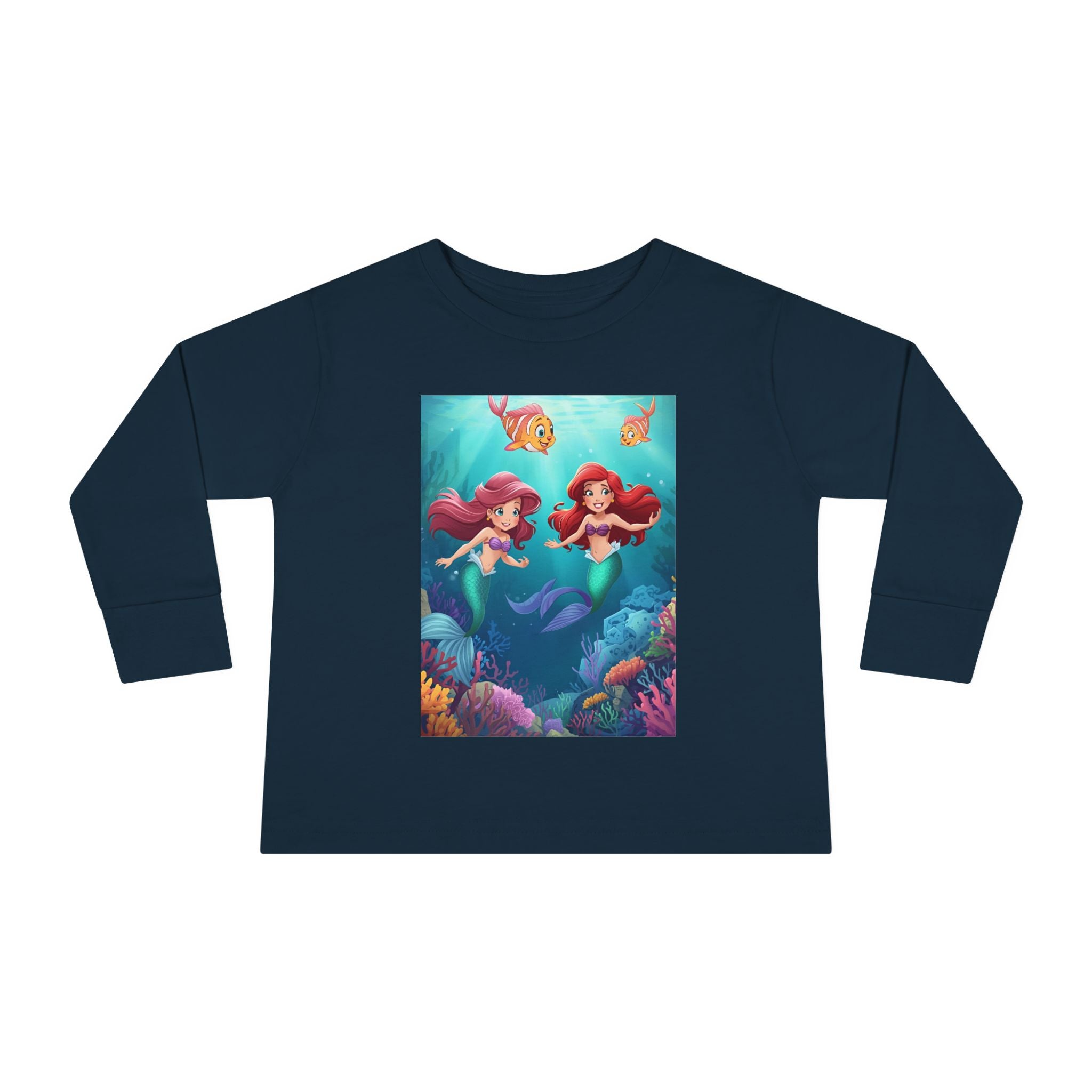 Mermaid Toddler Long Sleeve Tee