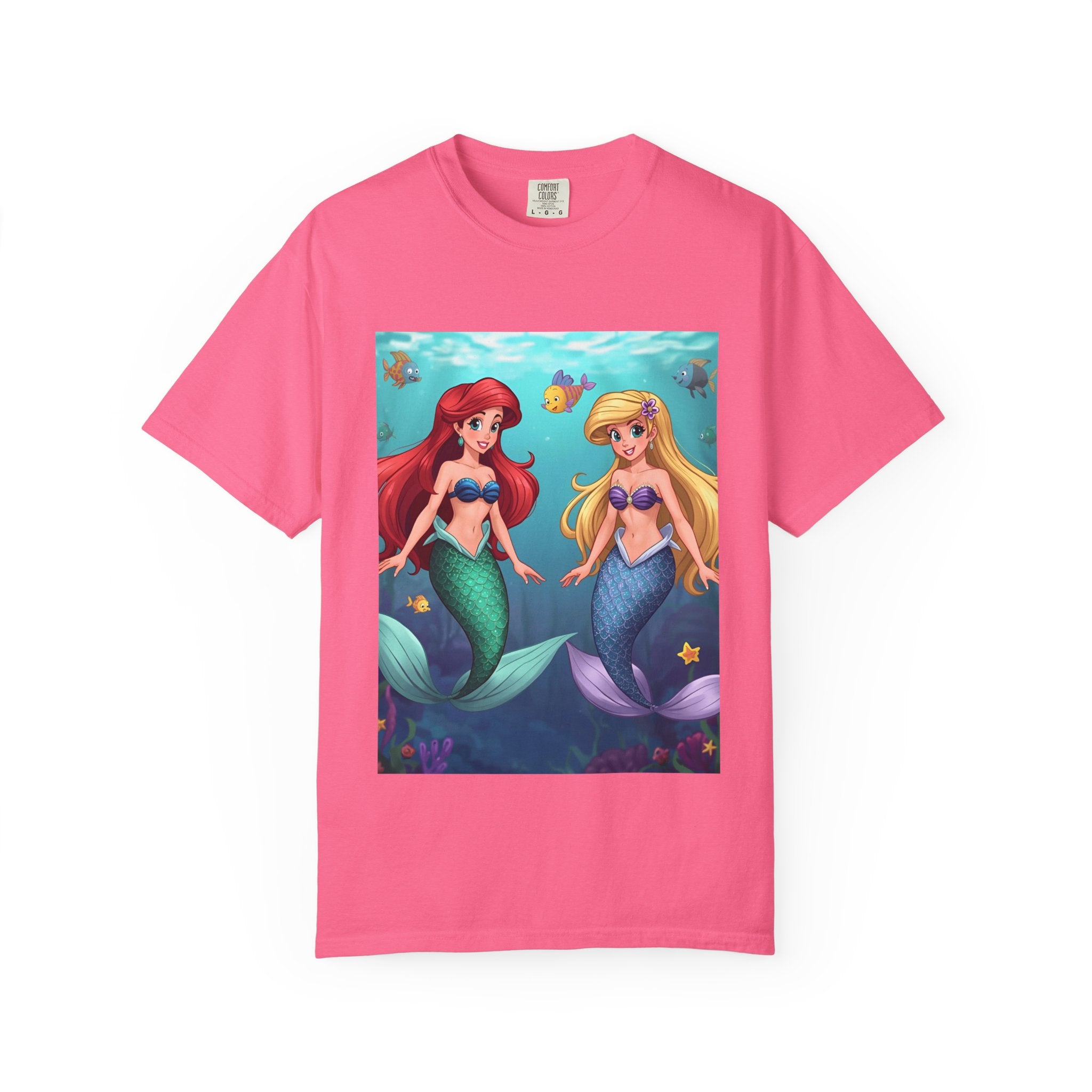 Mermaid Unisex Garment-Dyed T-shirt