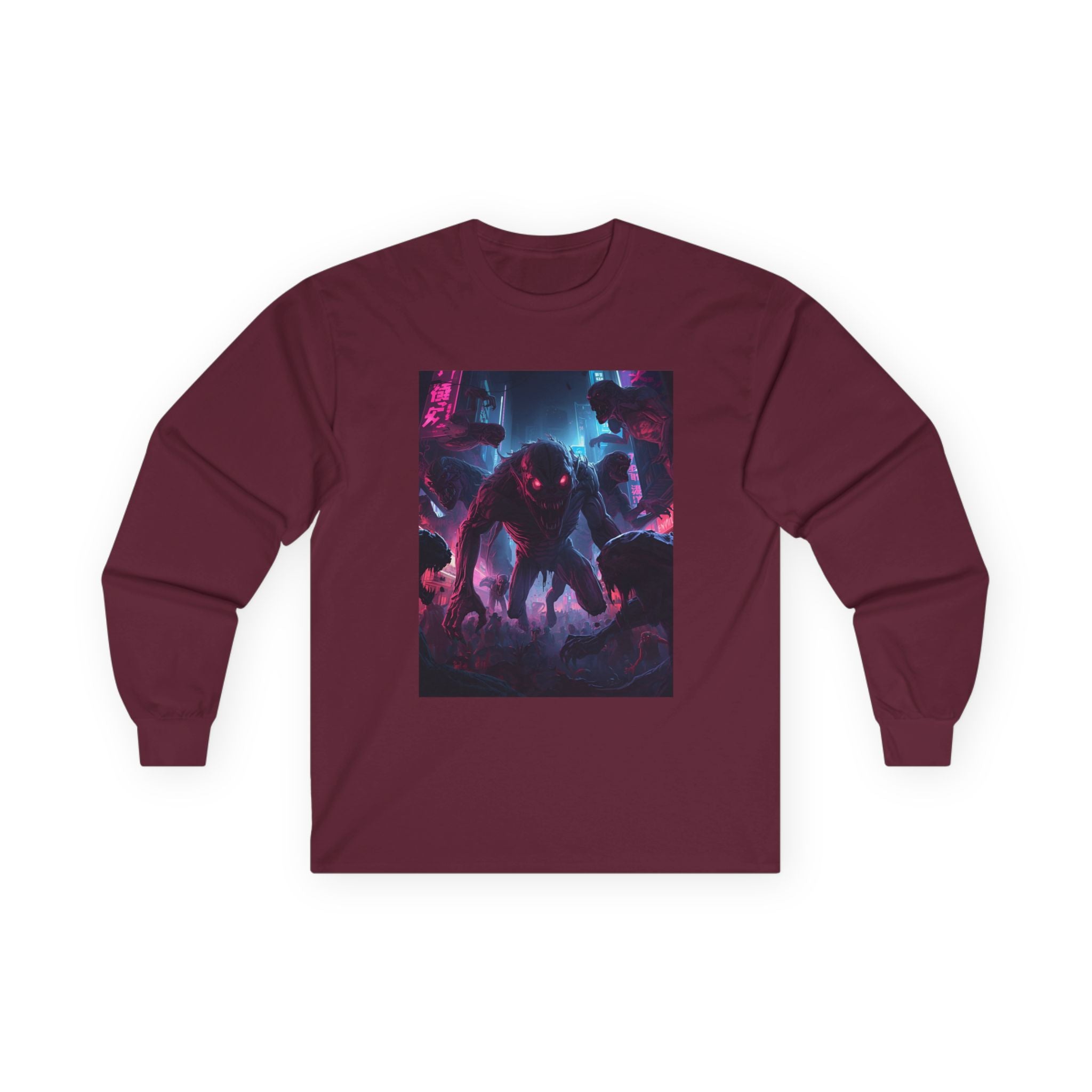 Spooky Creature Unisex Ultra Cotton Long Sleeve Tee
