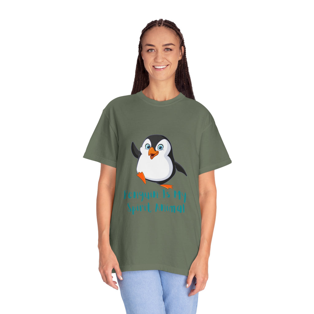 Penguin Spirit Animal T-Shirt - Fun Graphic Tee, Animal Lover Gift, Casual Wear, Unisex Fashion, Cute Birthday Top