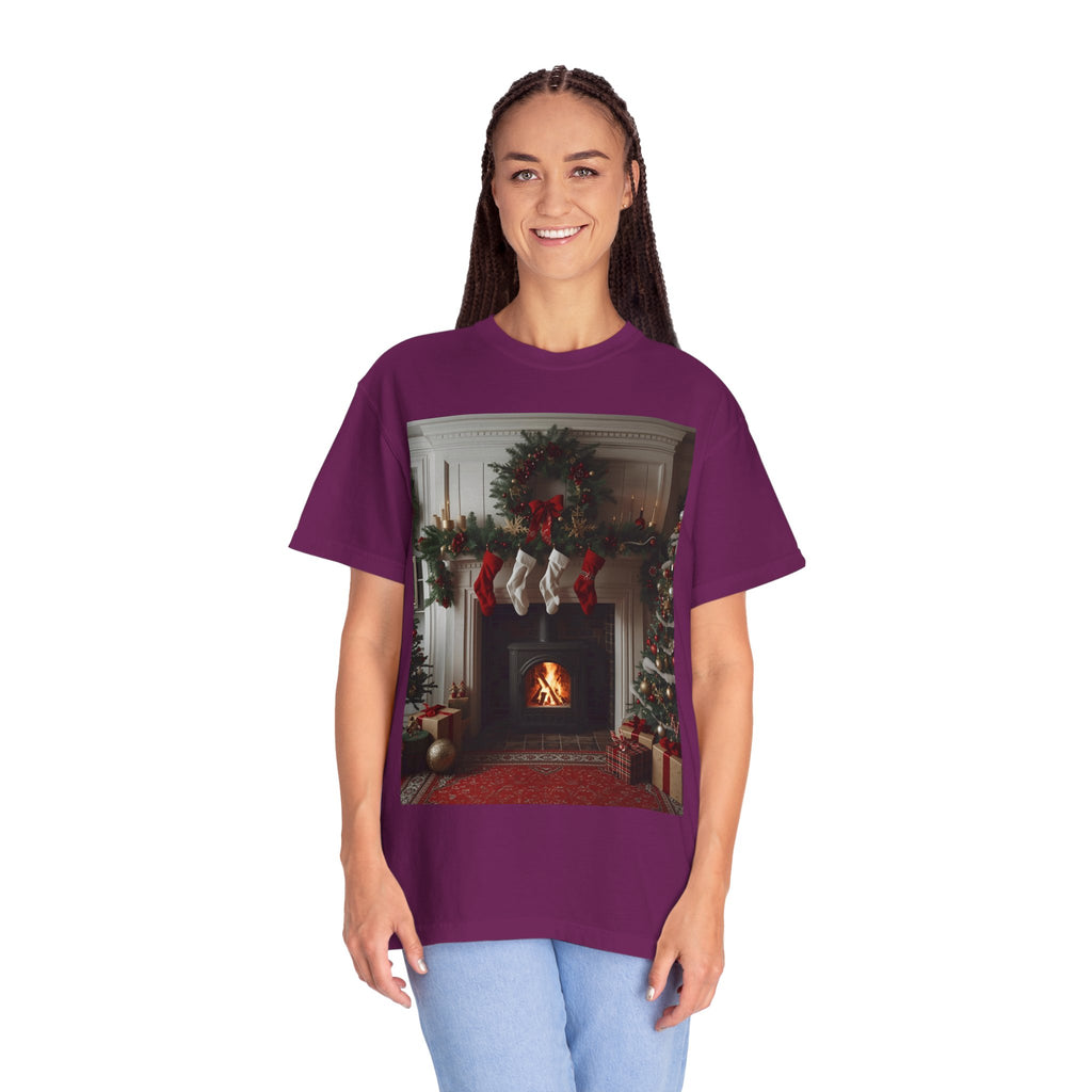 Cozy Christmas T-Shirt, Winter Holiday Tee, Seasonal Gift Shirt, Unisex Clothing, Festive Style, Christmas Decor Apparel