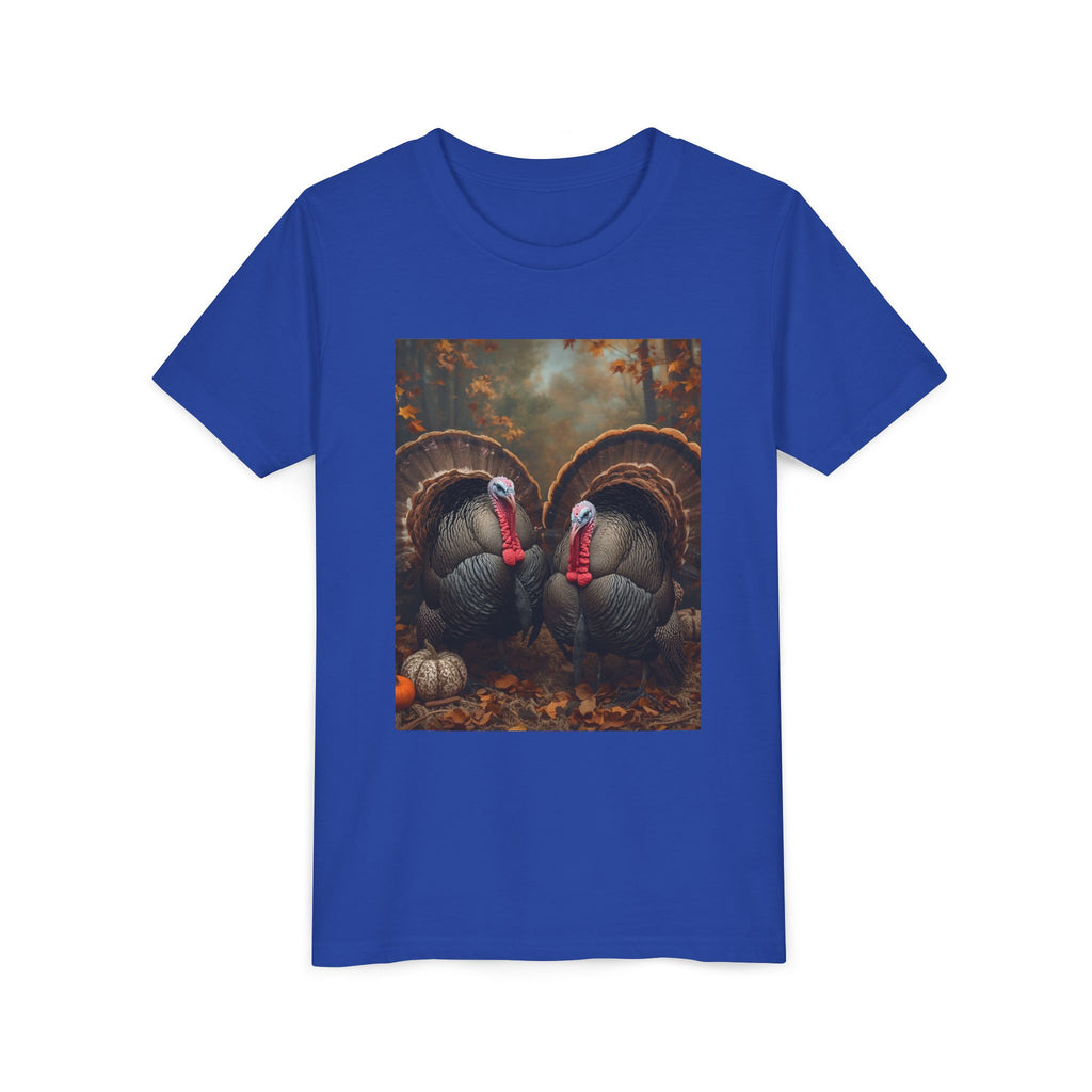 Thanksgiving Turkey Youth Short Sleeve Tee