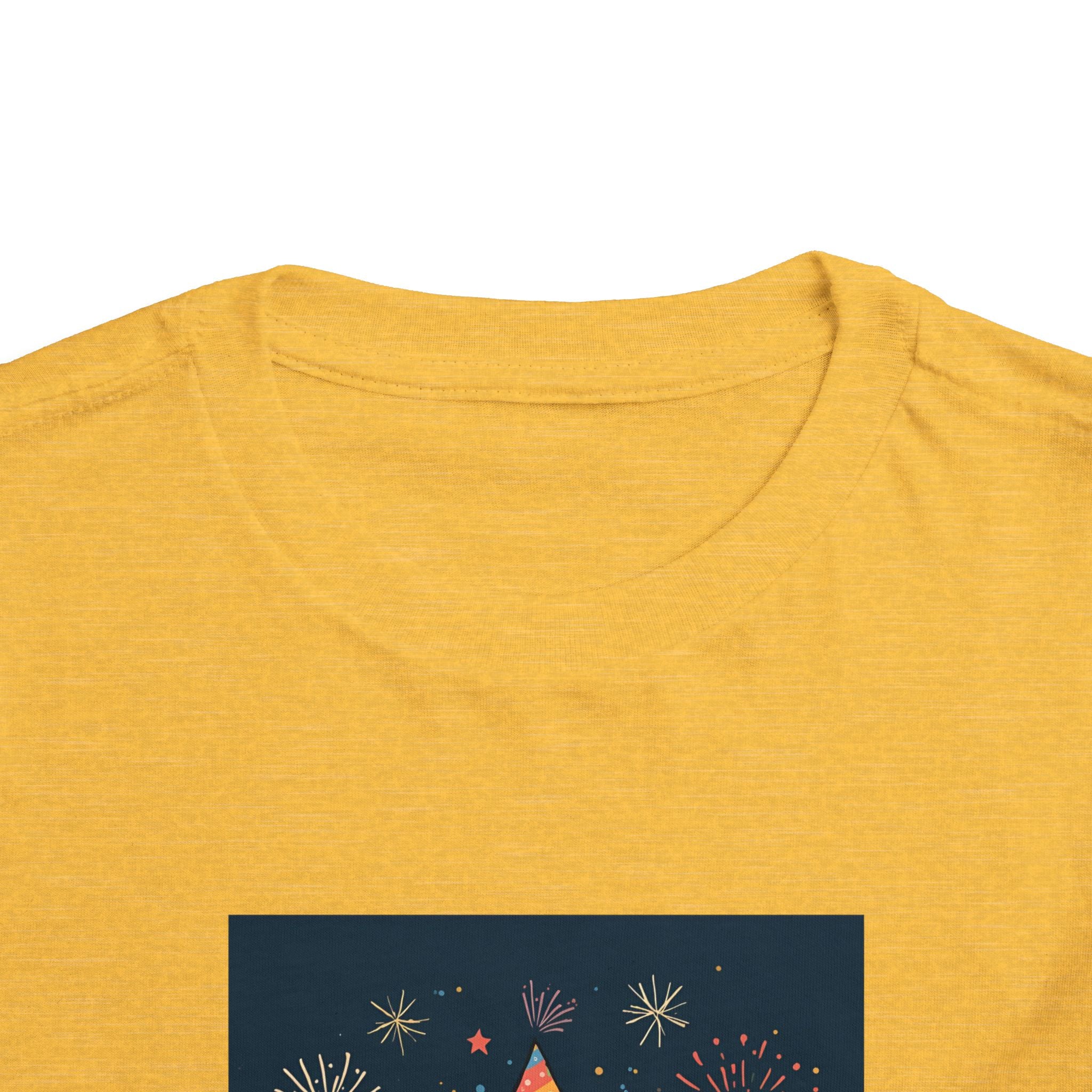 I Am A New Years Baby Toddler Short Sleeve Tee