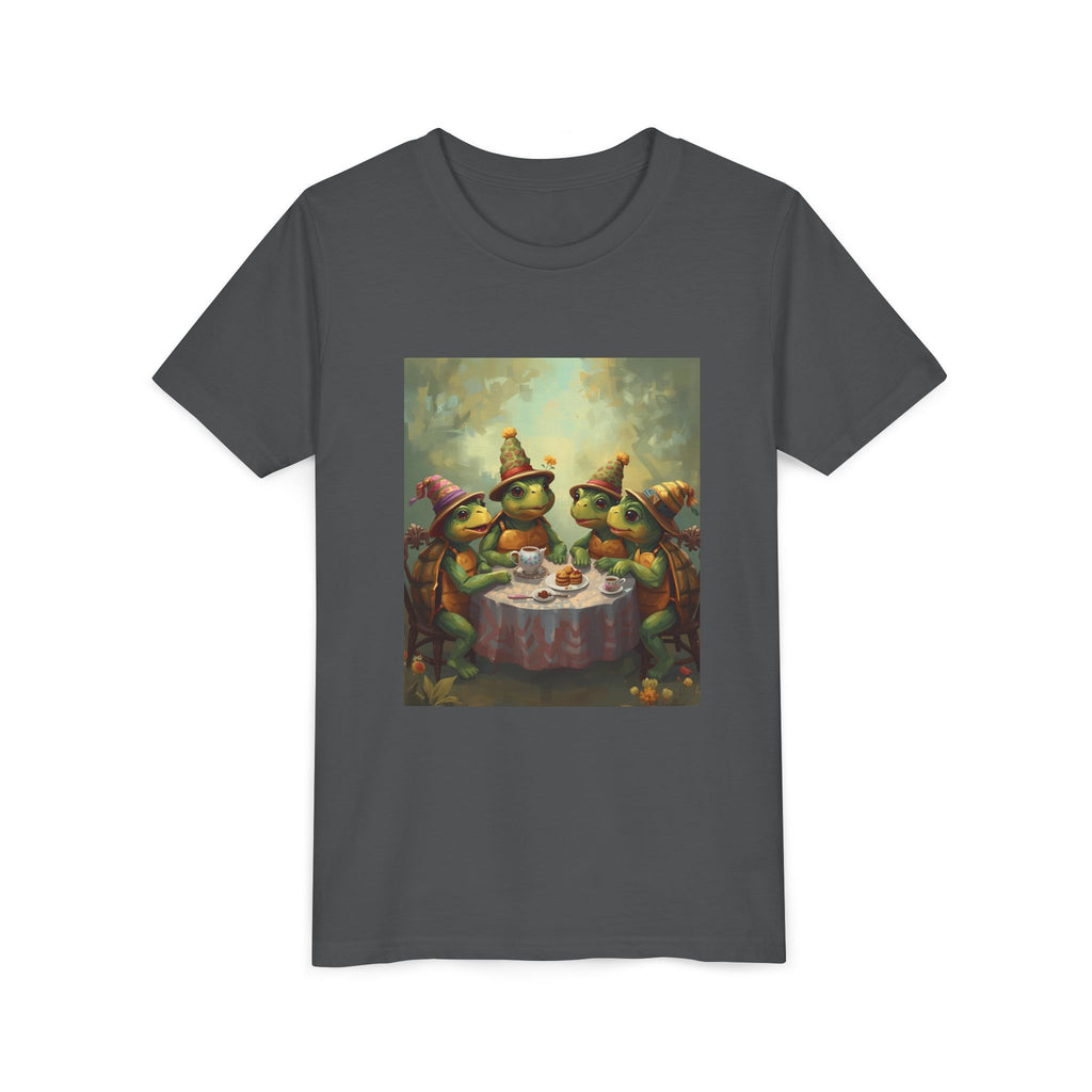 Whimsical Turtle Youth Short Sleeve Tee