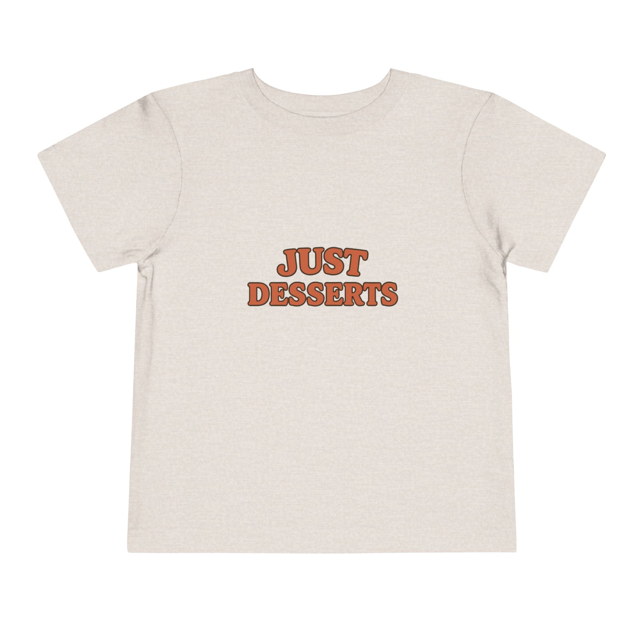 Just Desserts Toddler Short Sleeve Tee