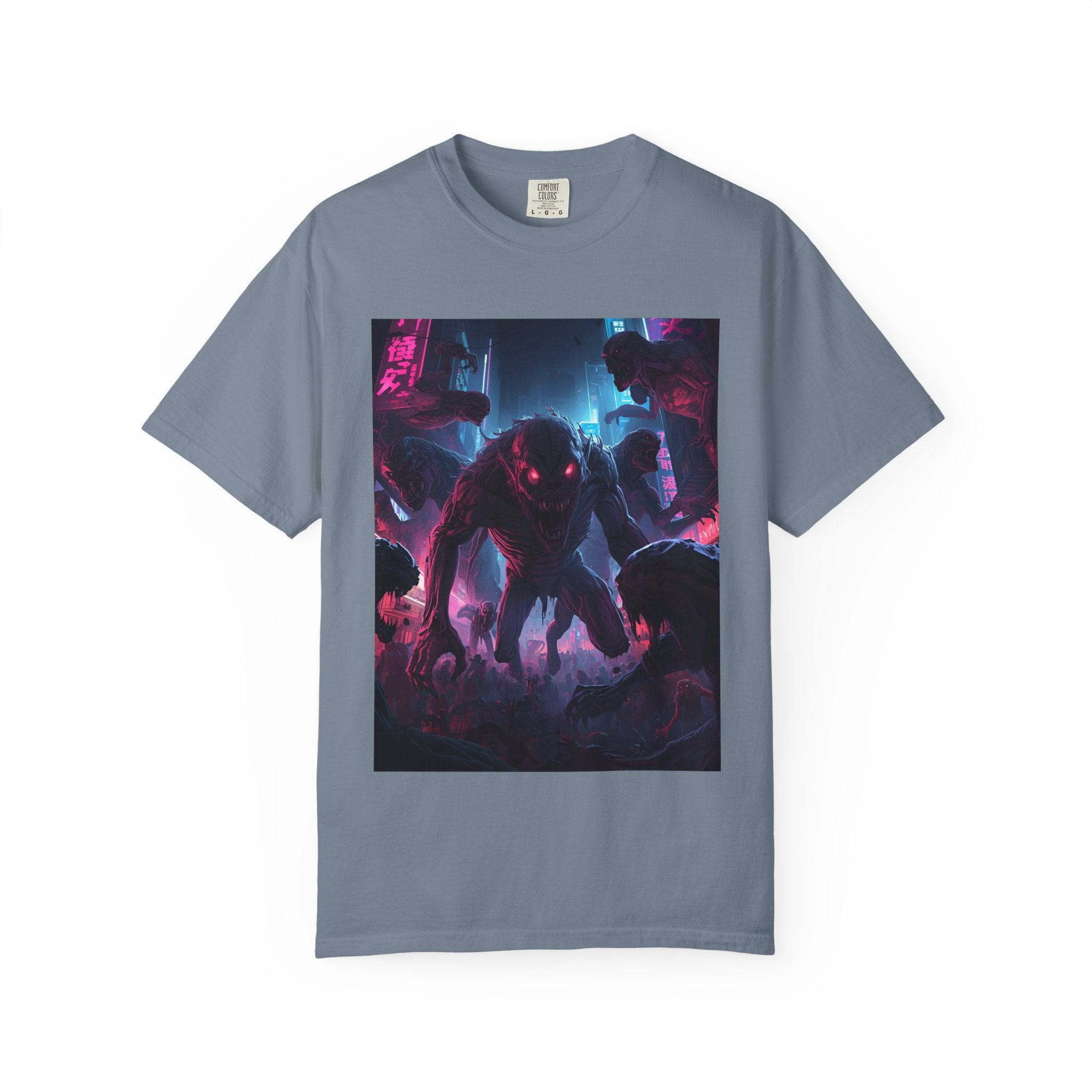 Spooky Creature Unisex Graphic Tee - Halloween Horror T-Shirt, Vintage Style, Spooky Gift, Unisex Halloween Apparel, Unique Costume Alternative