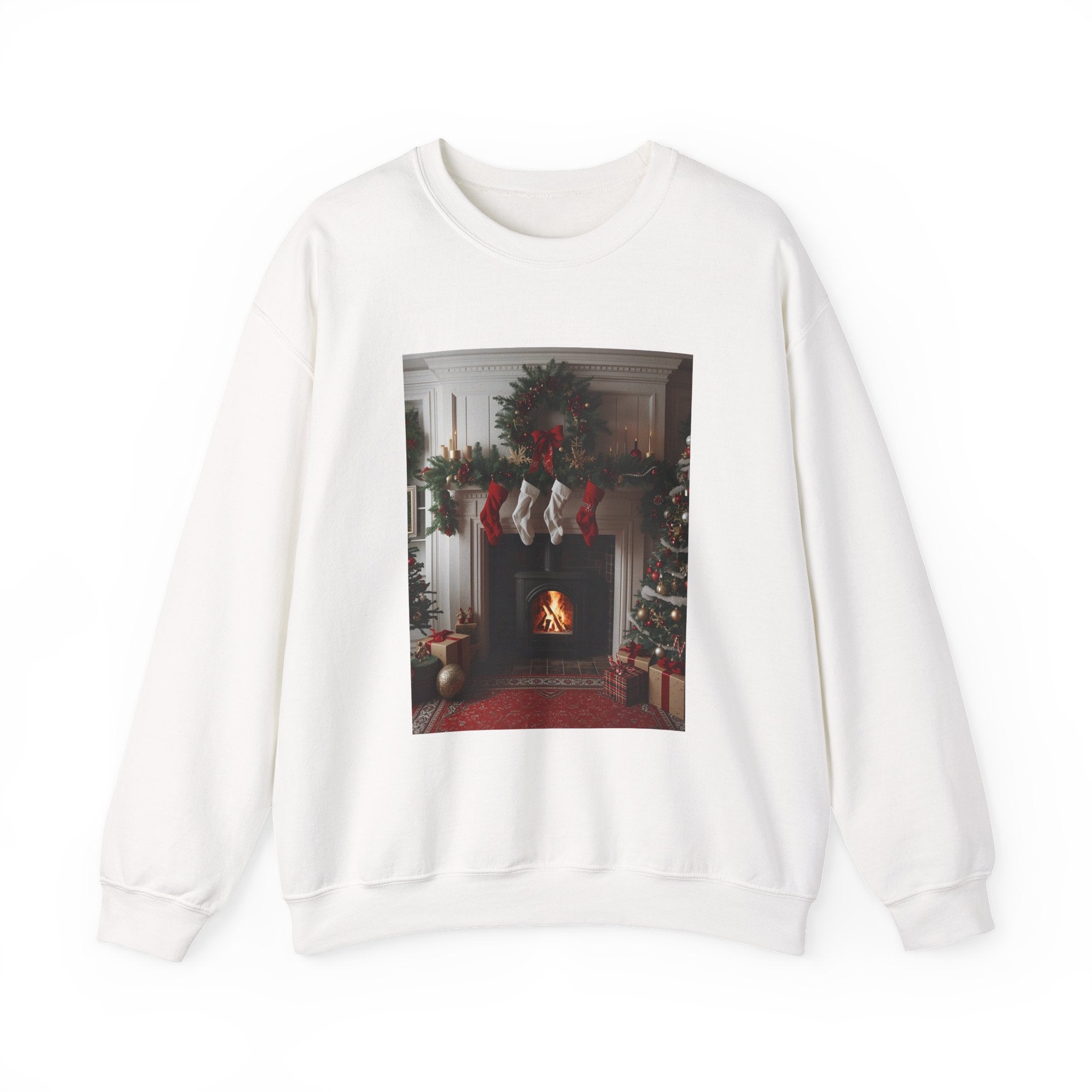 Cozy Christmas Sweatshirt, Holiday Comfort Wear, Unisex Pullover, Winter Fashion, Merry & Bright Gift, Festive Sweater
