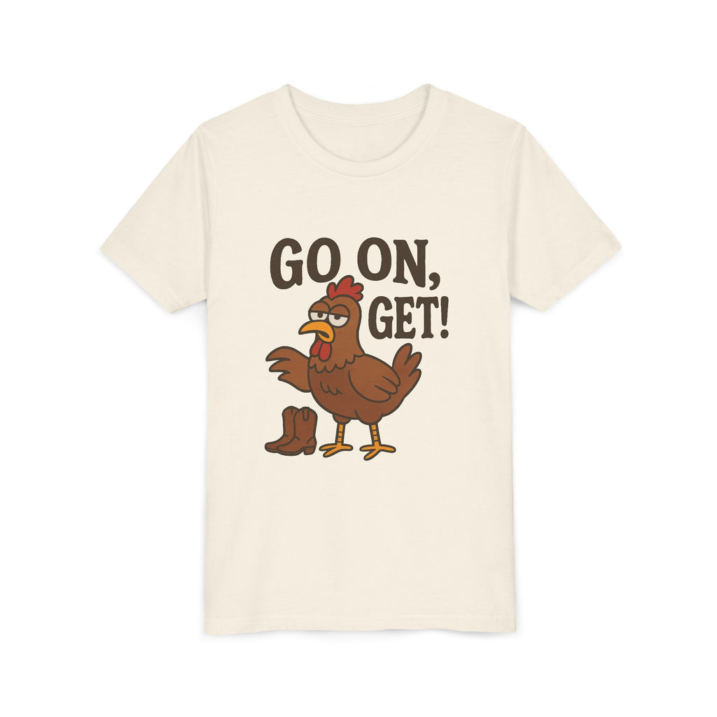 Go On Get Funny Youth Short Sleeve Tee