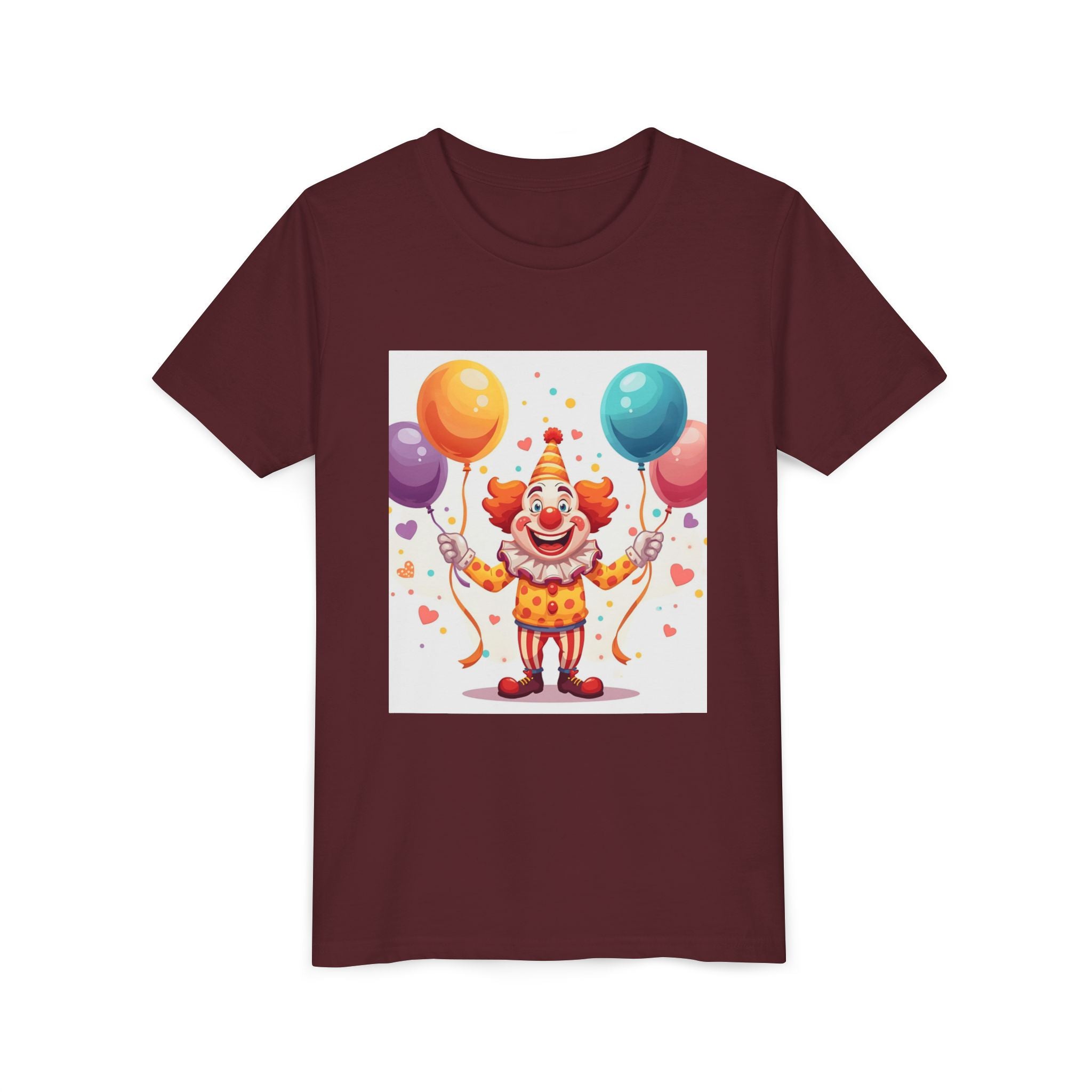 Funny Clown Youth Short Sleeve Tee
