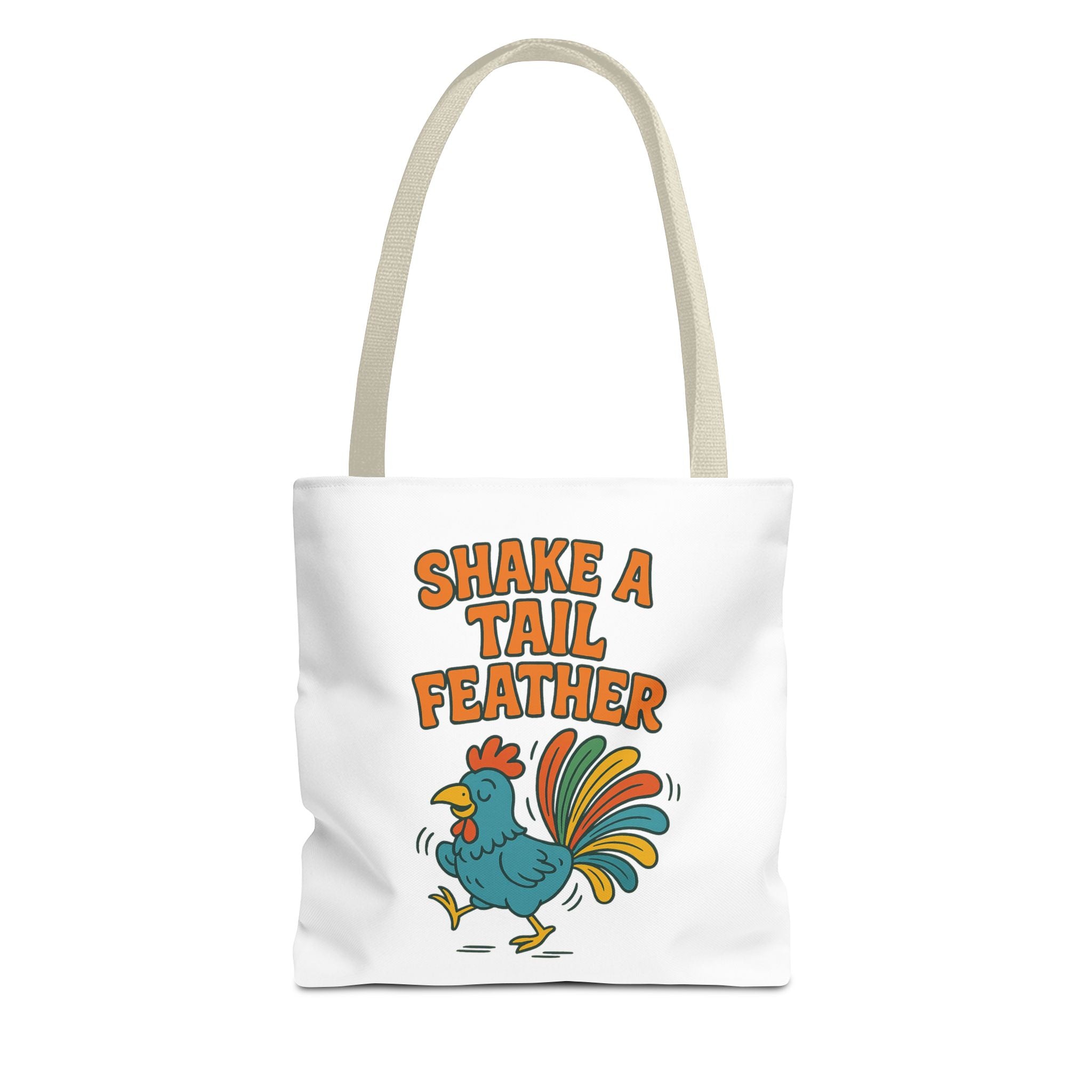 Shake A Tail Feather Funny Chicken Tote