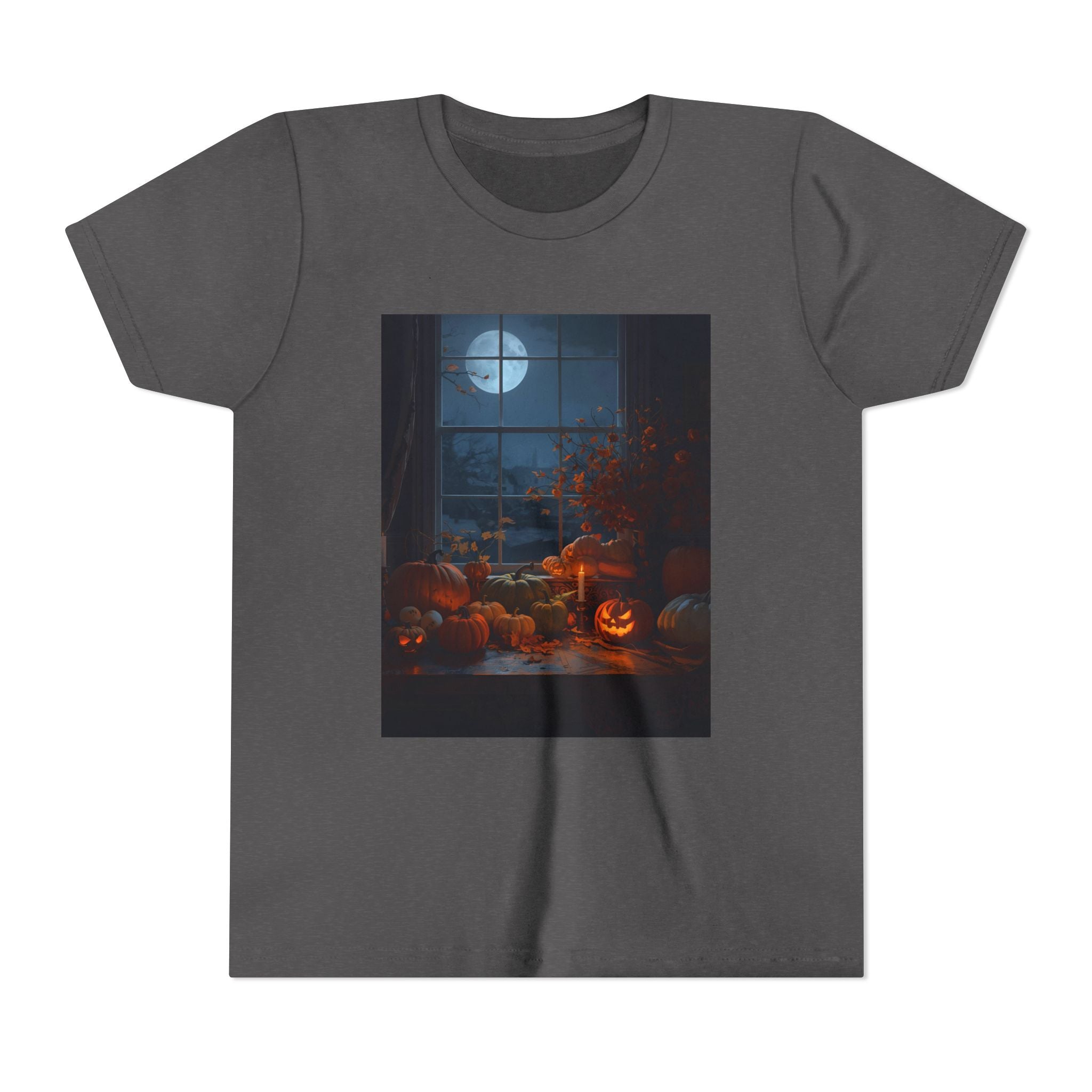 Halloween Pumpkin Youth Short Sleeve Tee