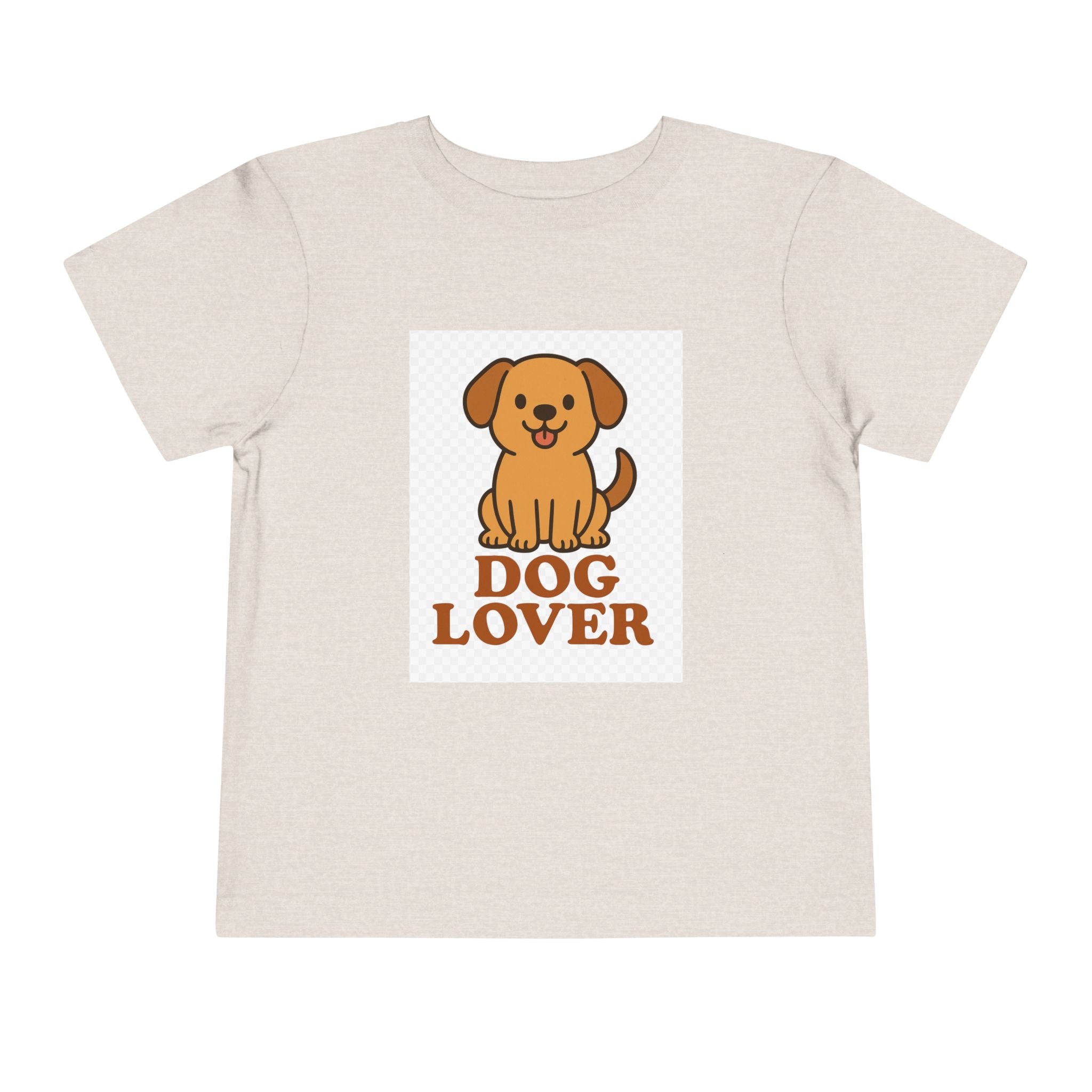 Dog Lover Toddler Tee - Cute Kids Shirt, Animal Lover Gift, Playtime Apparel, Birthday Outfit, Gift for Dog Owners