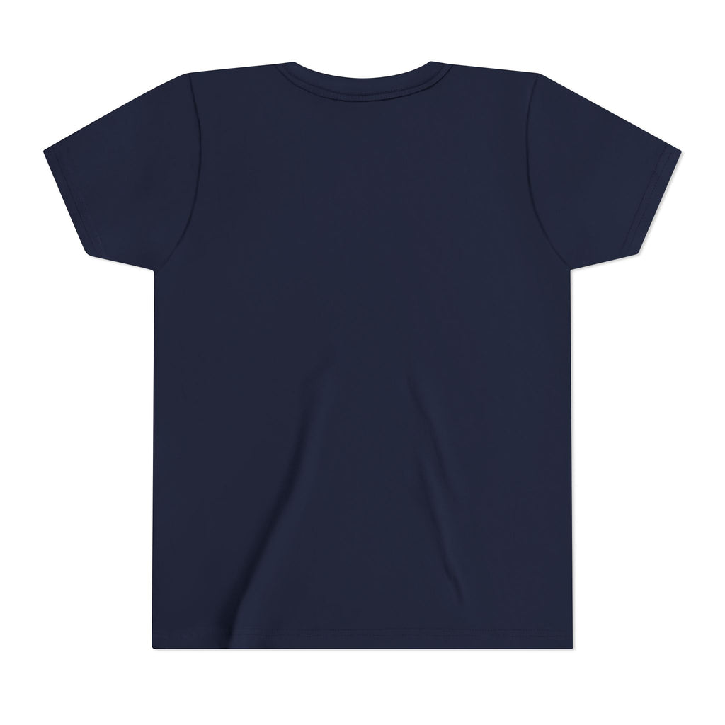 Cozy Christmas Youth Tee, Holiday Gift for Kids, Festive Short Sleeve Shirt, Winter Wear, Family Photos, Christmas Apparel