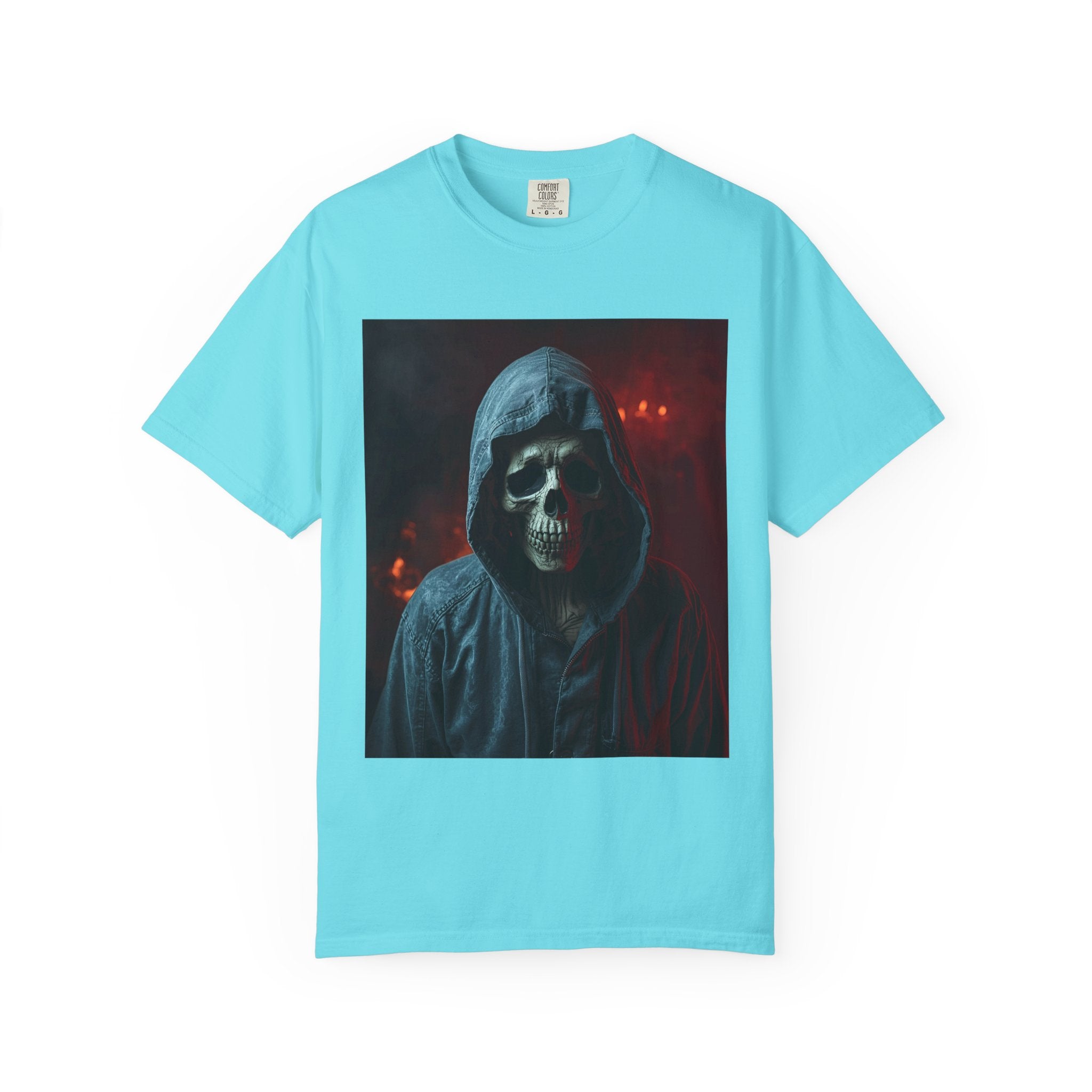 Gothic Skull T-Shirt | Unisex Vintage Tee, Halloween Shirt, Edgy Graphic Top, Unique Gift for Him/Her, Urban Style Wear