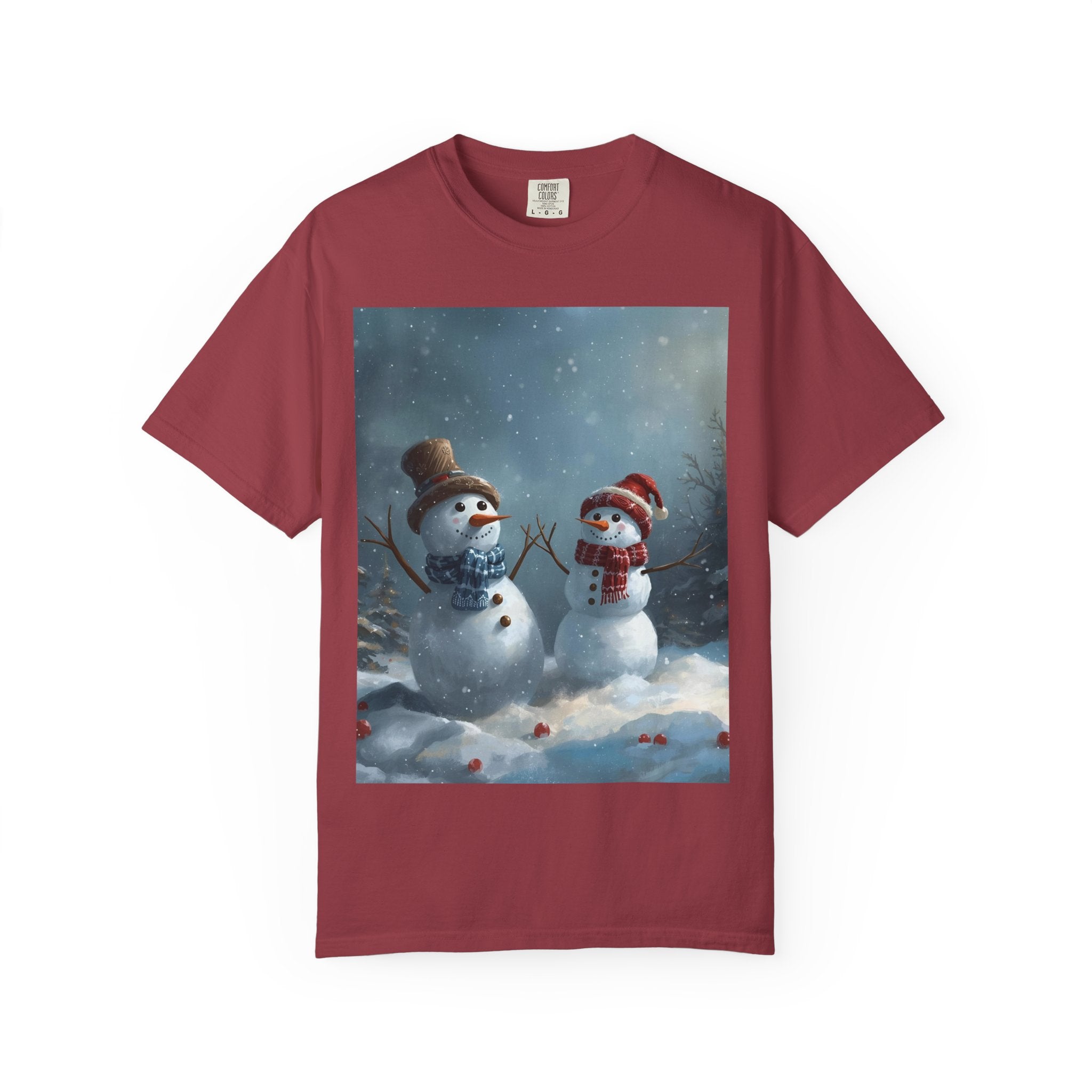 Christmas Winter Wonderland Snowman T-Shirt | Cozy Holiday Tee, Christmas Gift, Unisex Apparel, Seasonal Fashion, Winter Vibes