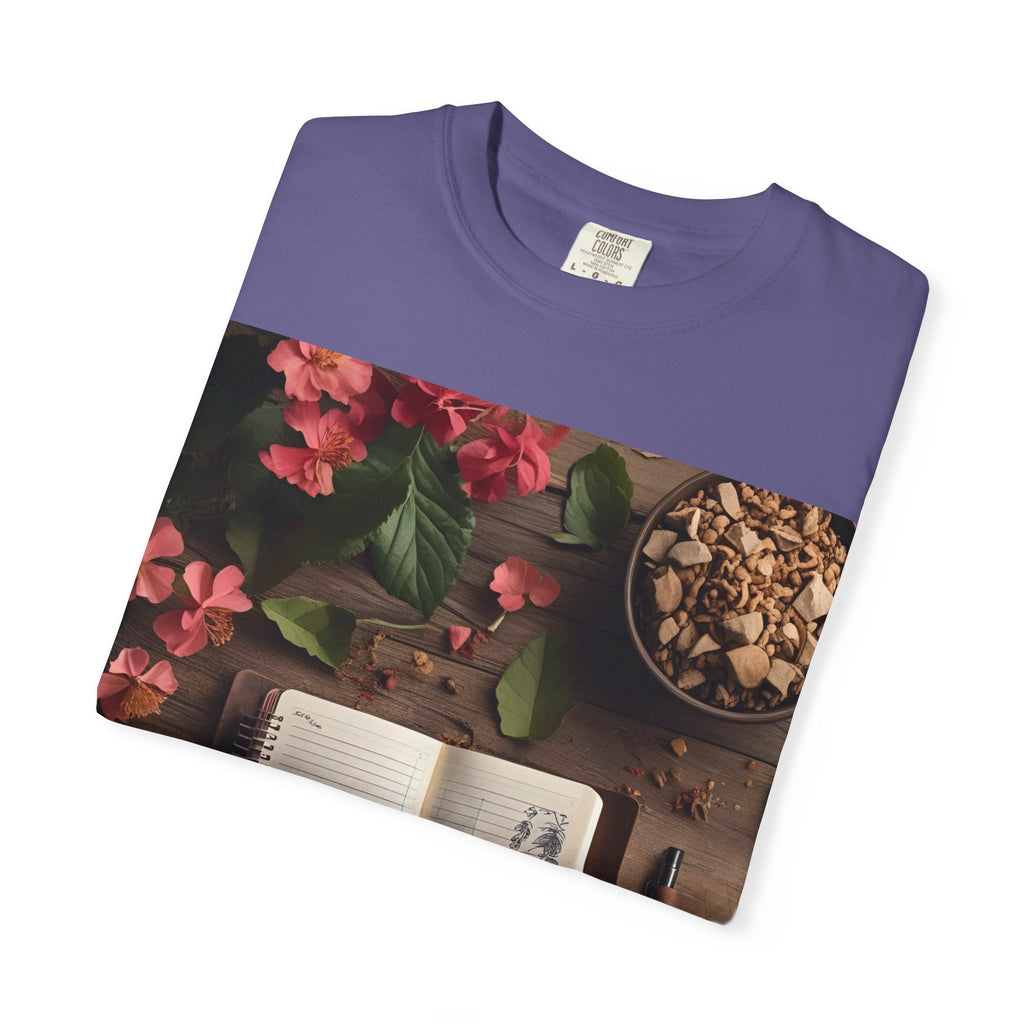 Chic Garden T-Shirt for Nature Lovers, Casual Wear, Eco-Friendly Apparel, Gift for Friends, Stylish Summer Shirt