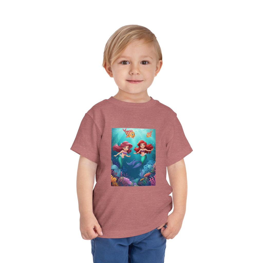 Mermaid Toddler Short Sleeve Tee
