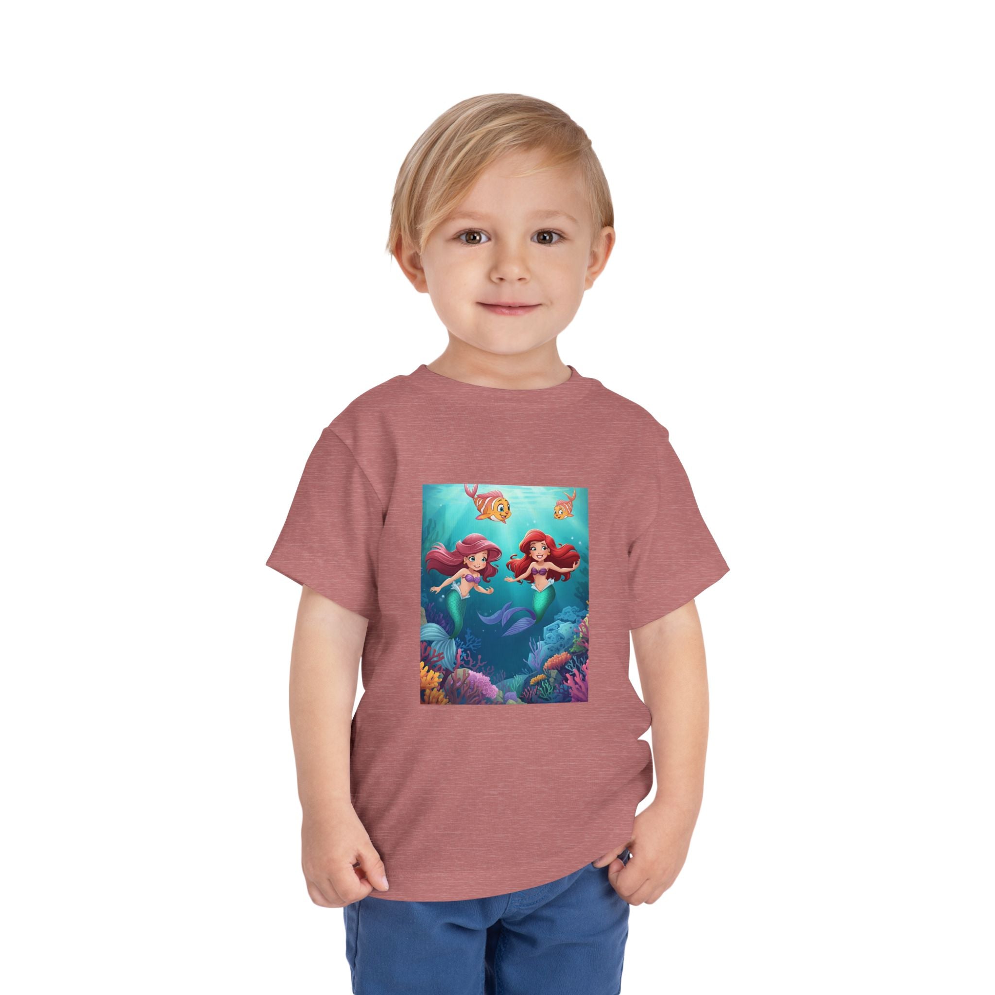 Mermaid Toddler Short Sleeve Tee
