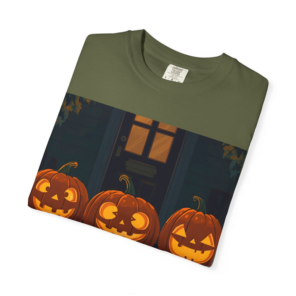 Happy Halloween Unisex T-Shirt, Spooky Season Apparel, Halloween Costume, Fall T-Shirt, Pumpkin Design Shirt, Y'all Graphic Tee