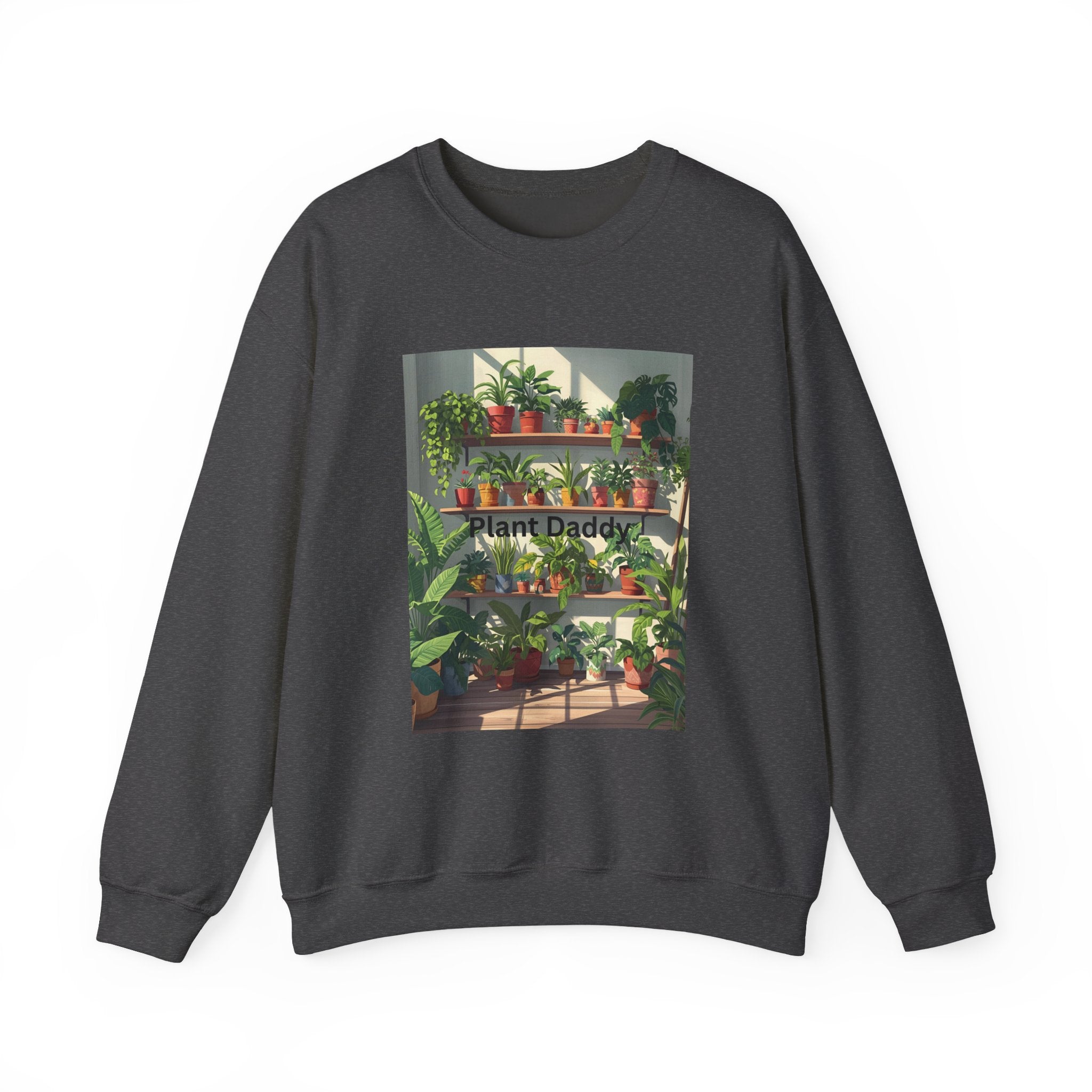 Plant Daddy Sweatshirt, Unisex Gardening Crewneck, Perfect Gift for Plant Lovers, Cozy Indoor Wear, Houseplant Enthusiast Apparel