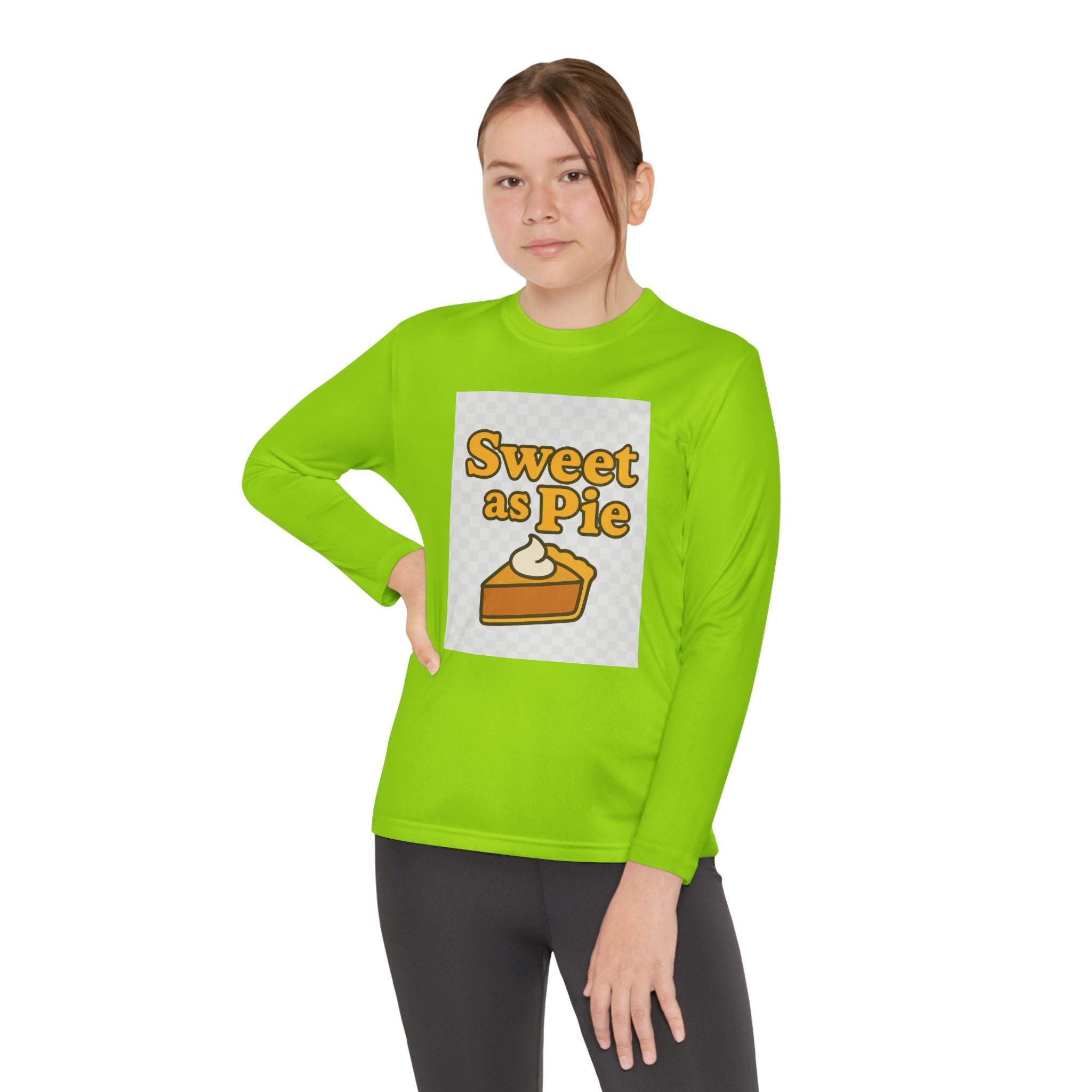 Sweet As Pie Youth Long Sleeve Competitor Tee