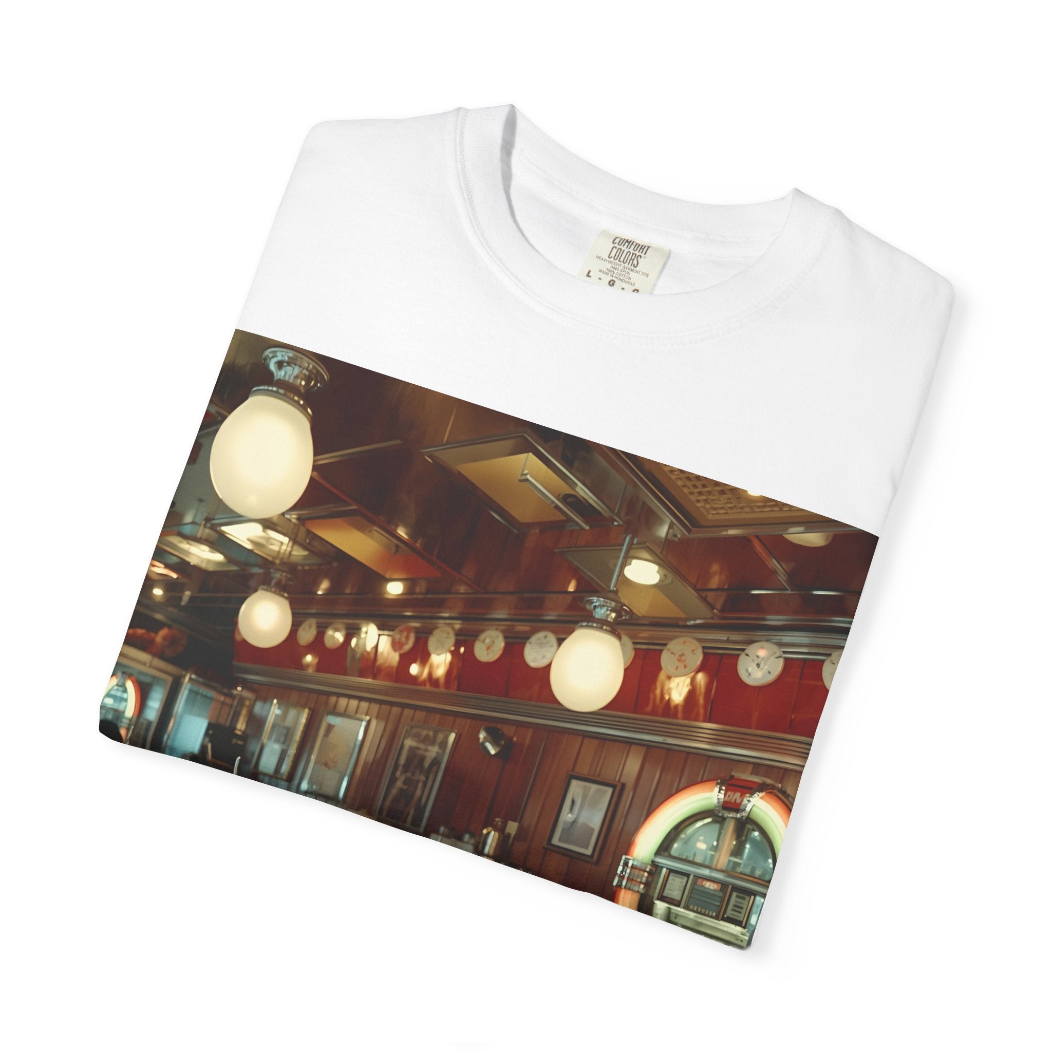 Cozy Vintage Café Vibe Unisex T-shirt, Casual Tee, Retro Style, Gift for Coffee Lovers, Summer Fashion, Everyday Wear